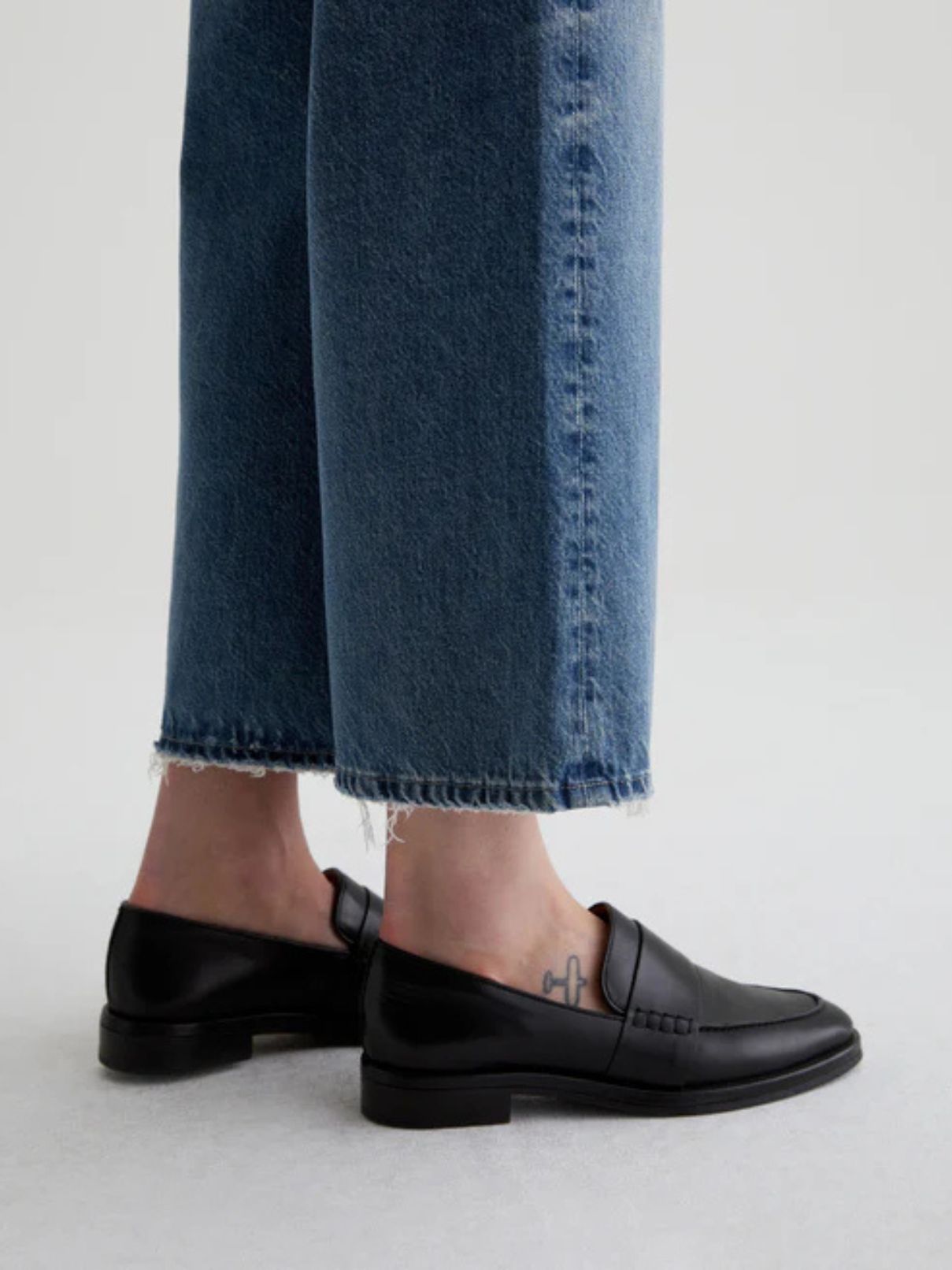 AG Denim Saige Wide Crop in Castlebay