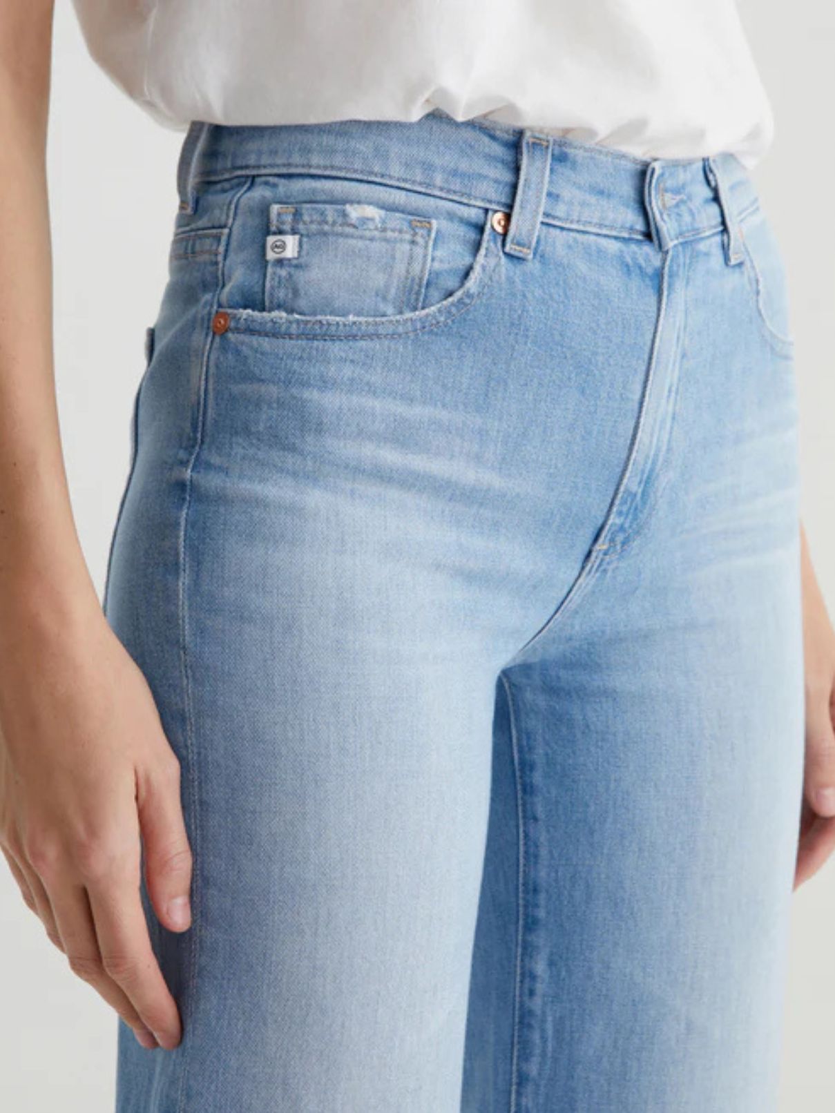 AG Jeans Brinley Crop Jeans in Dana Point