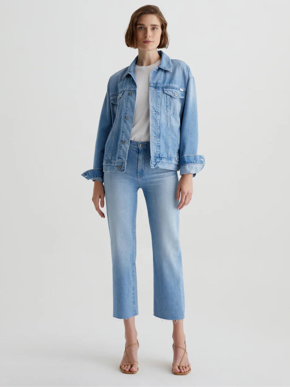 AG Jeans Brinley Crop Jeans in Dana Point