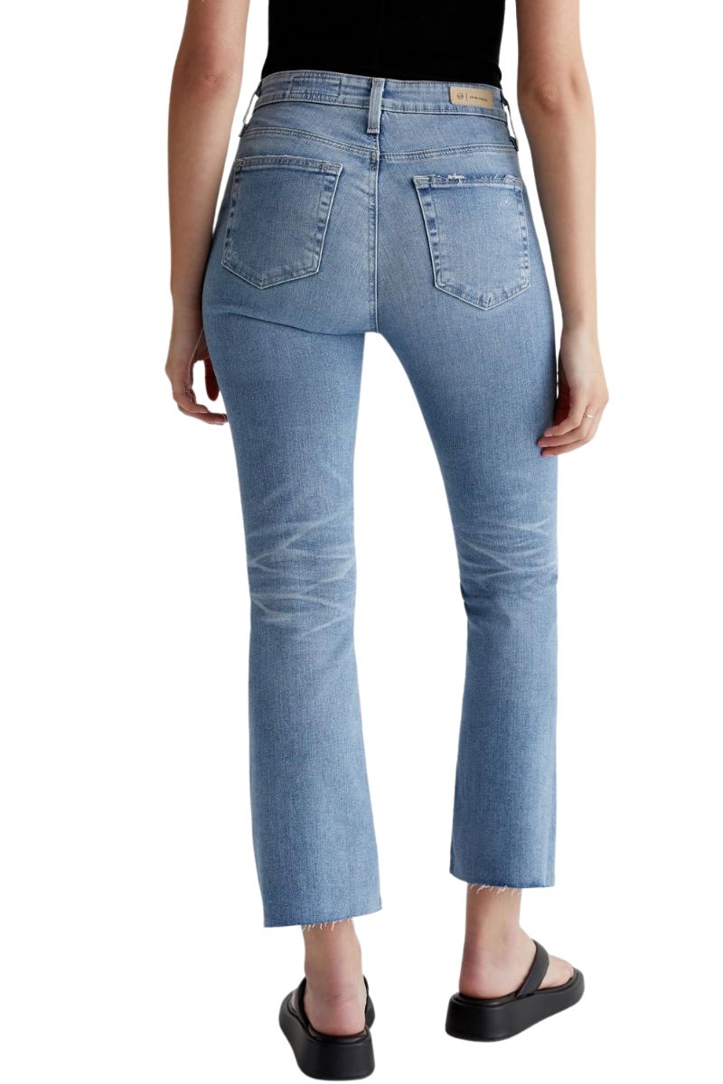 AG Jeans Farrah Boot Crop 20Yrs Undertow Destructed