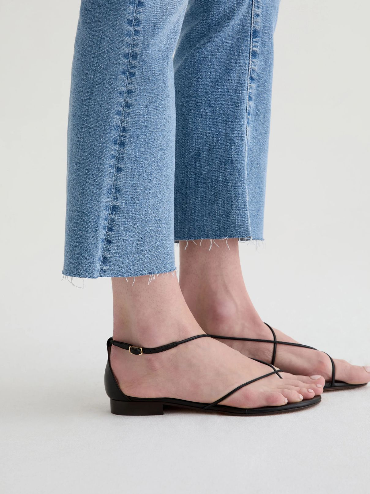 AG Jeans Farrah Boot Crop in Marina Blue