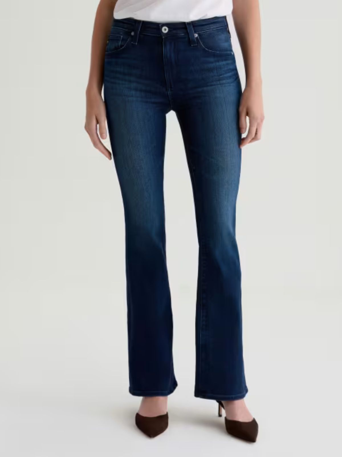 AG Jeans Farrah Boot Mid Rise in Epiplogue