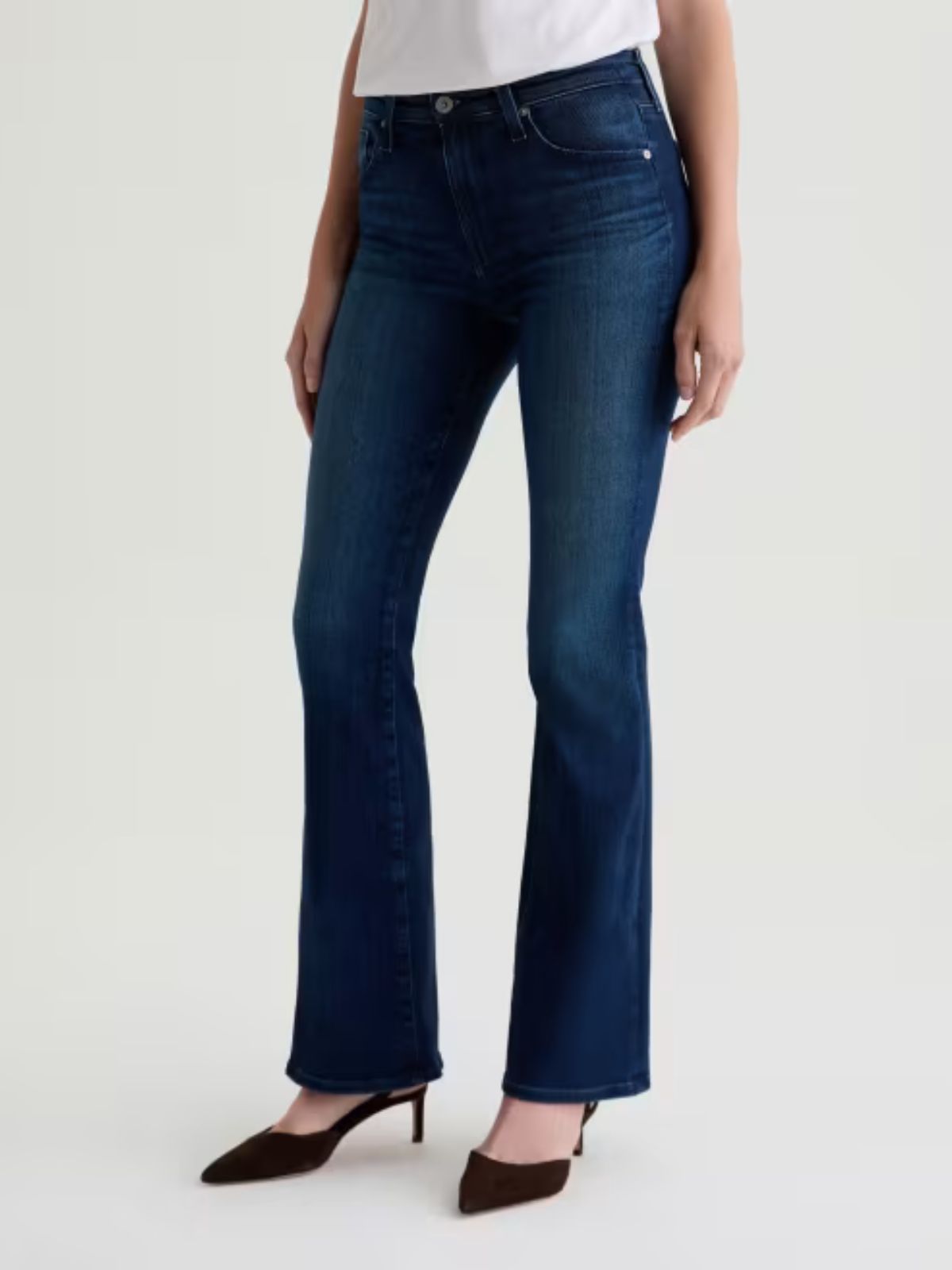 AG Jeans Farrah Boot Mid Rise in Epiplogue