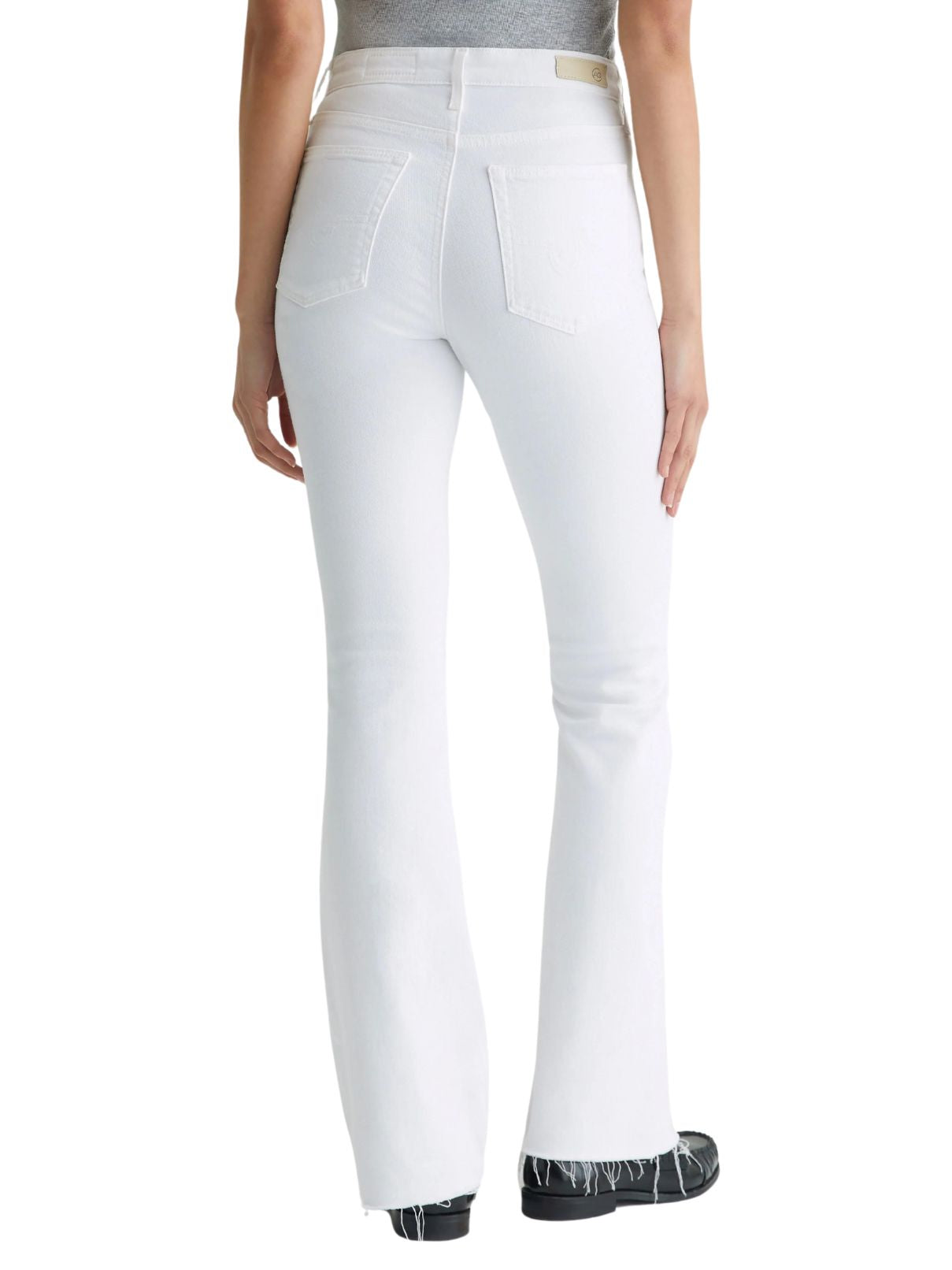 AG Jeans Farrah Boot in Cloud White