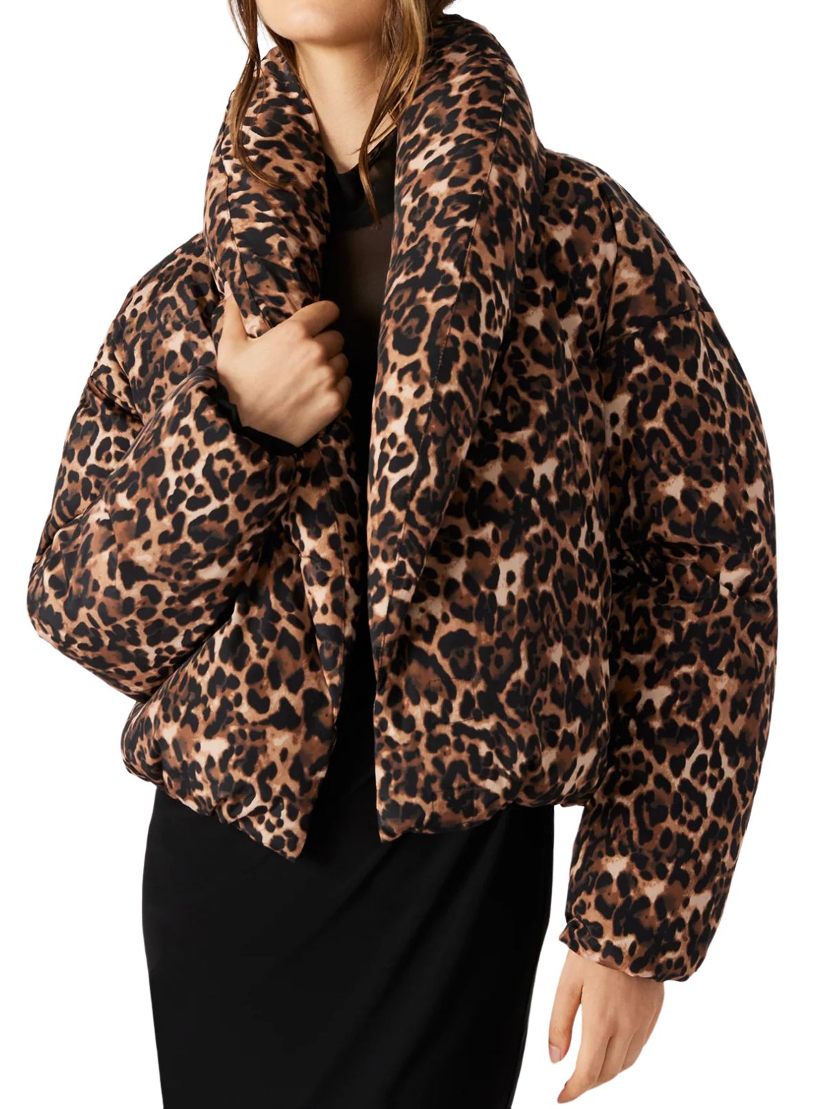 BB Dakota Evy Coat in Leopard