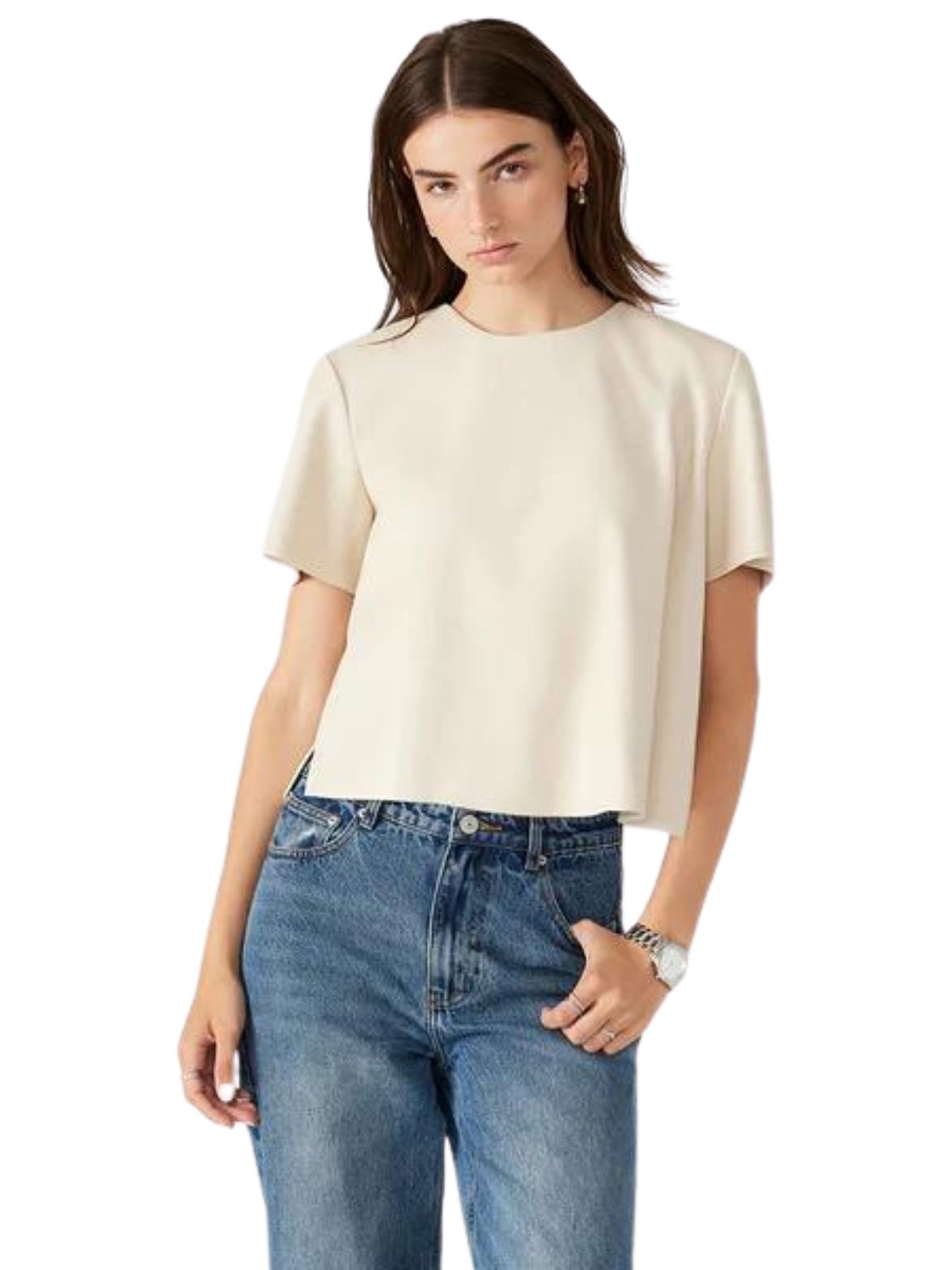 BB Dakota Ezra Top in Bone