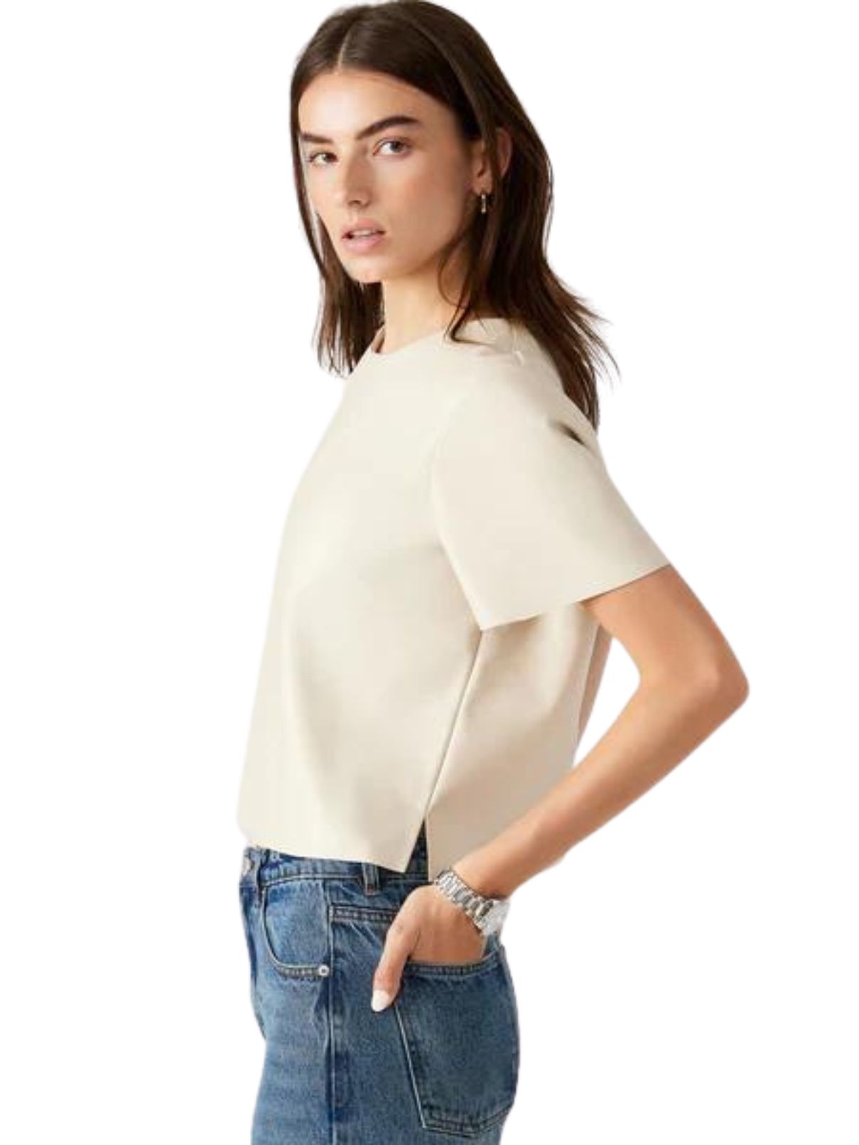 BB Dakota Ezra Top in Bone