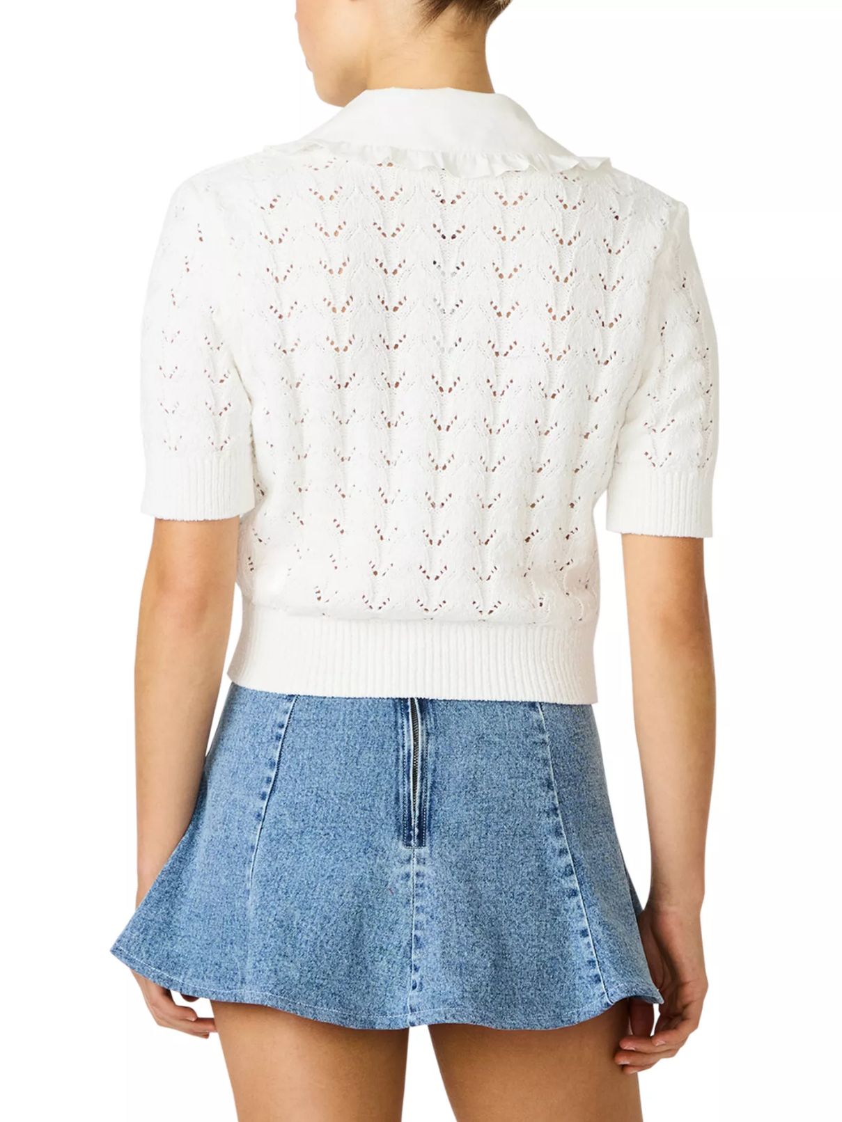 BB Dakota by Steve Madden Acada Sweater in Cream