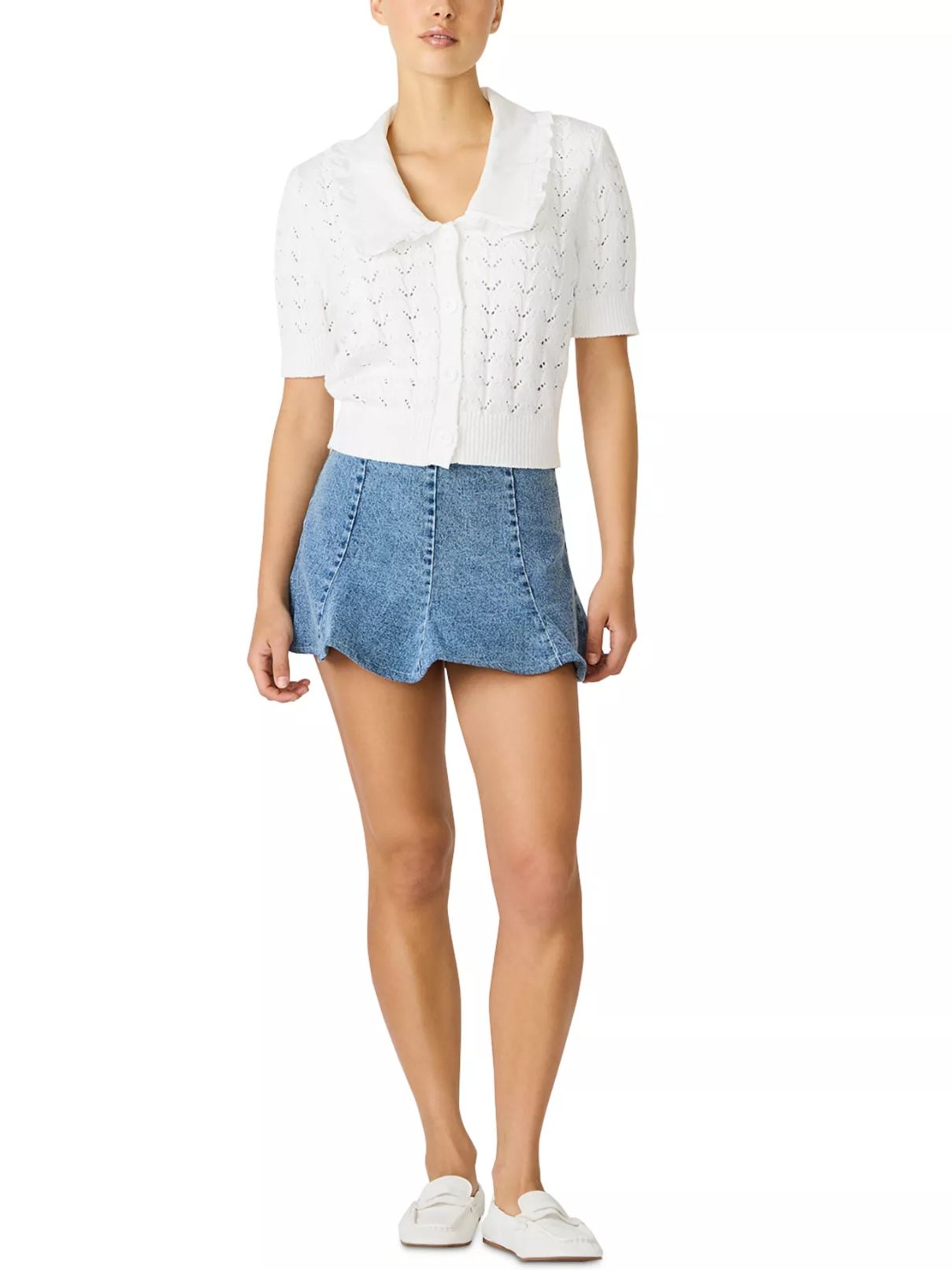 BB Dakota by Steve Madden Acada Sweater in Cream