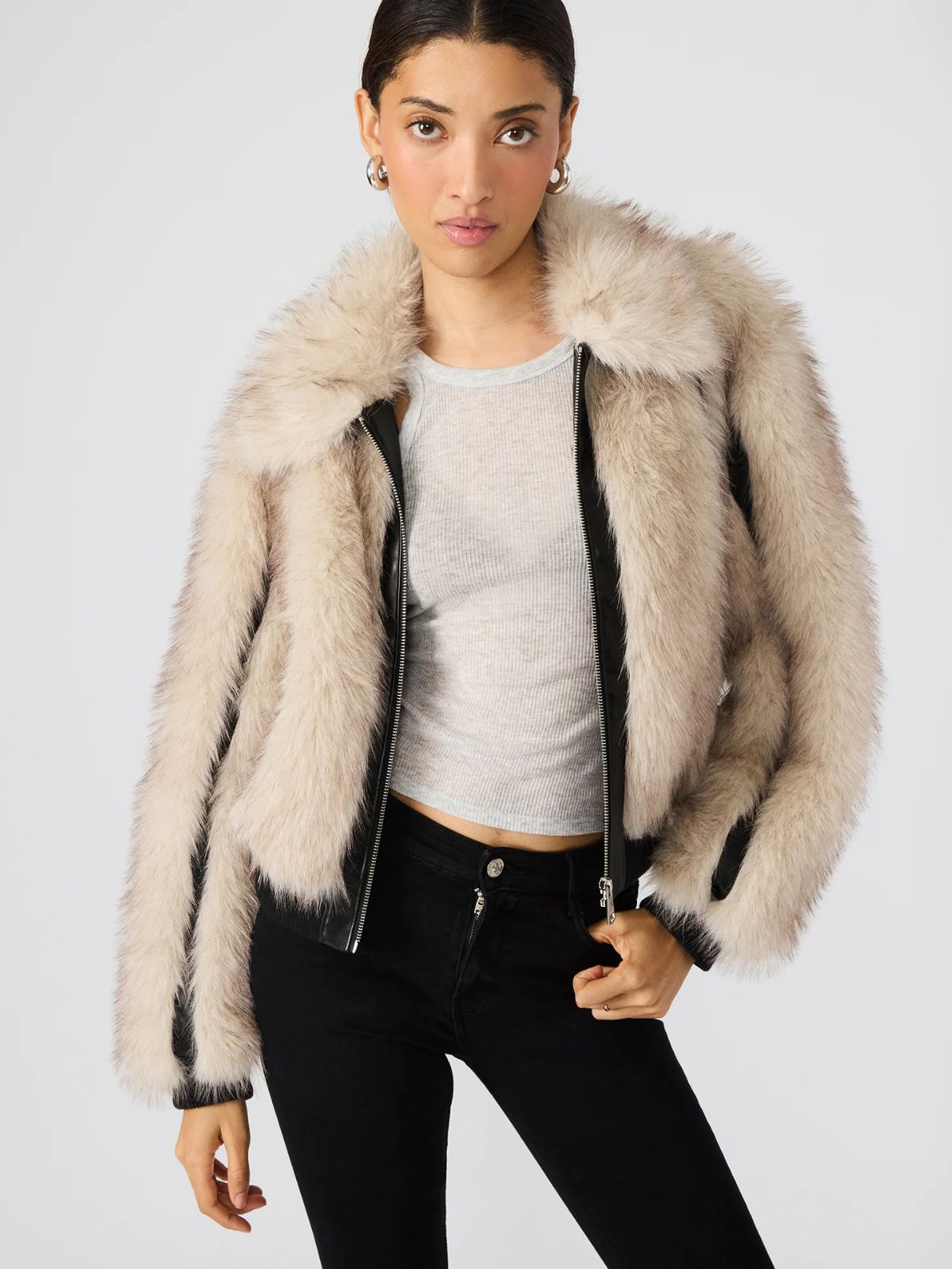 BB Dakota by Steve Madden Charmaine Jacket in Natural