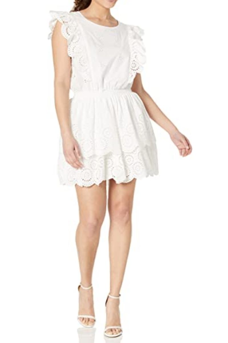 BB Dakota by Steve Madden Jayda Dress in White
