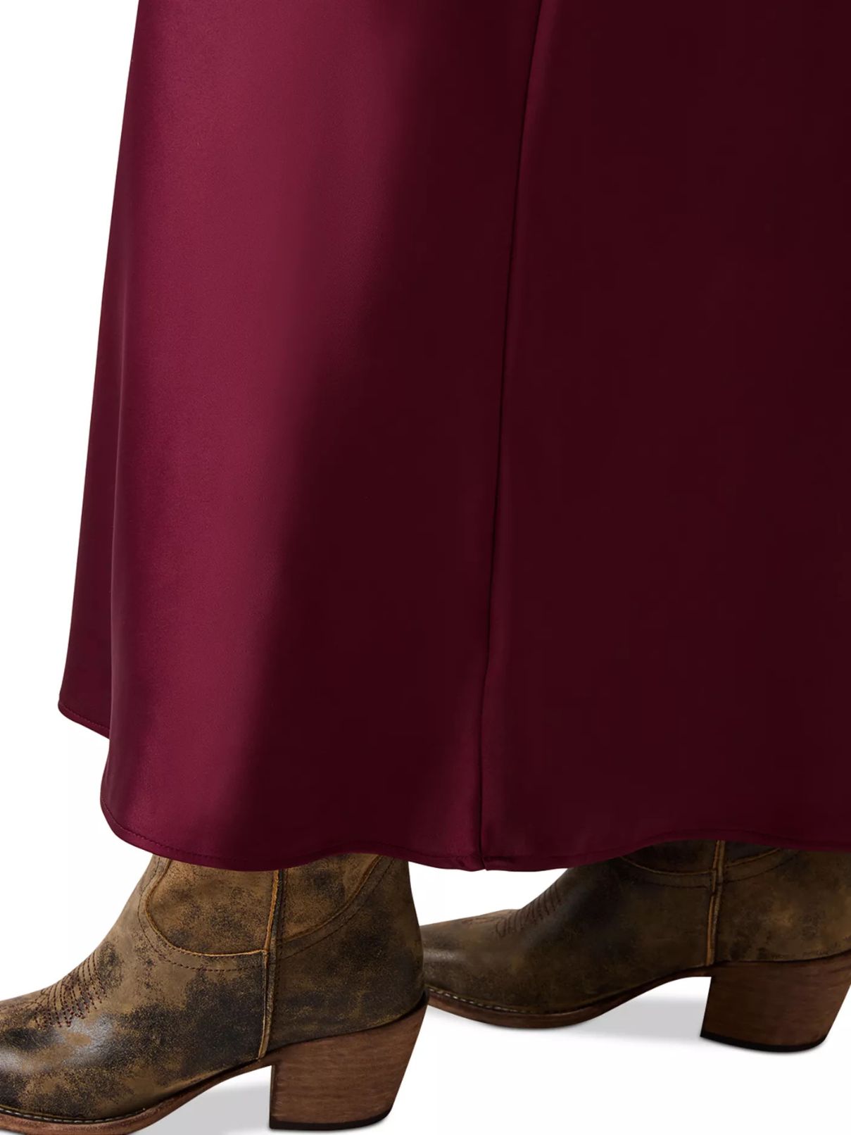 BB Dakota by Steve Madden Jeannie Skirt in Wine