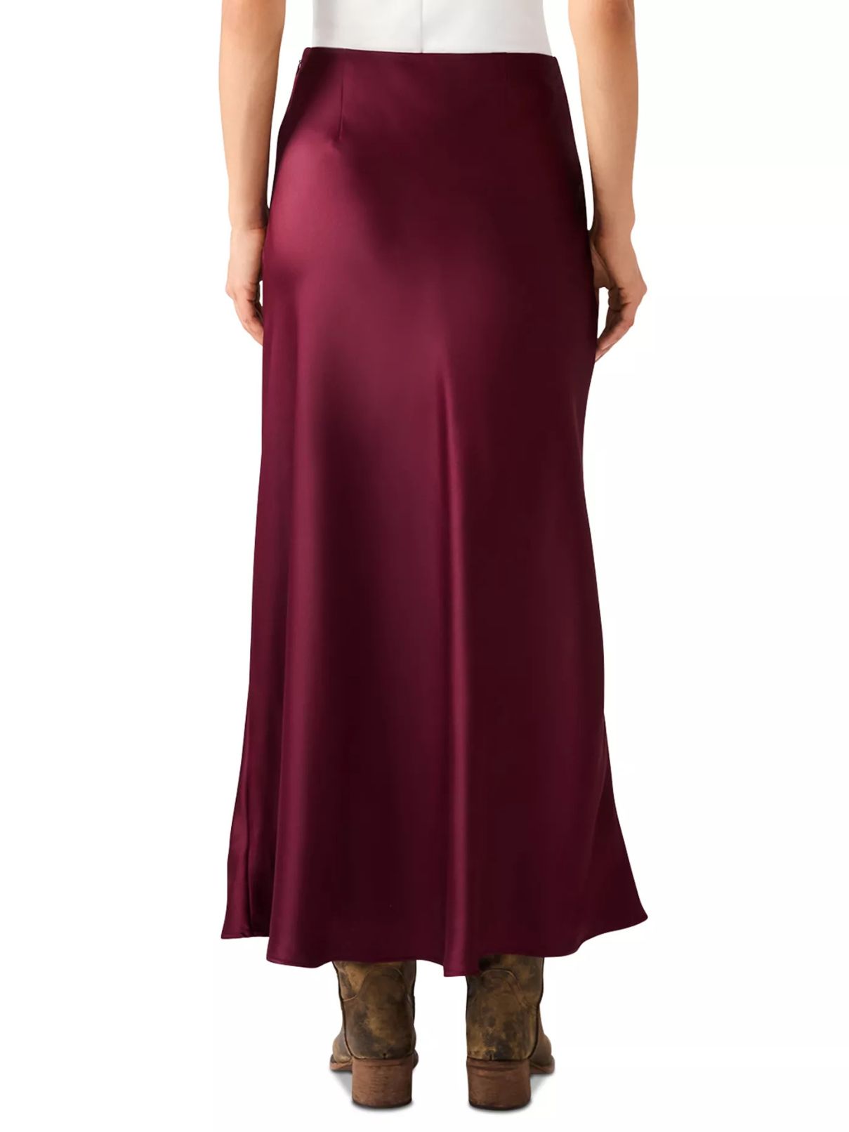 BB Dakota by Steve Madden Jeannie Skirt in Wine