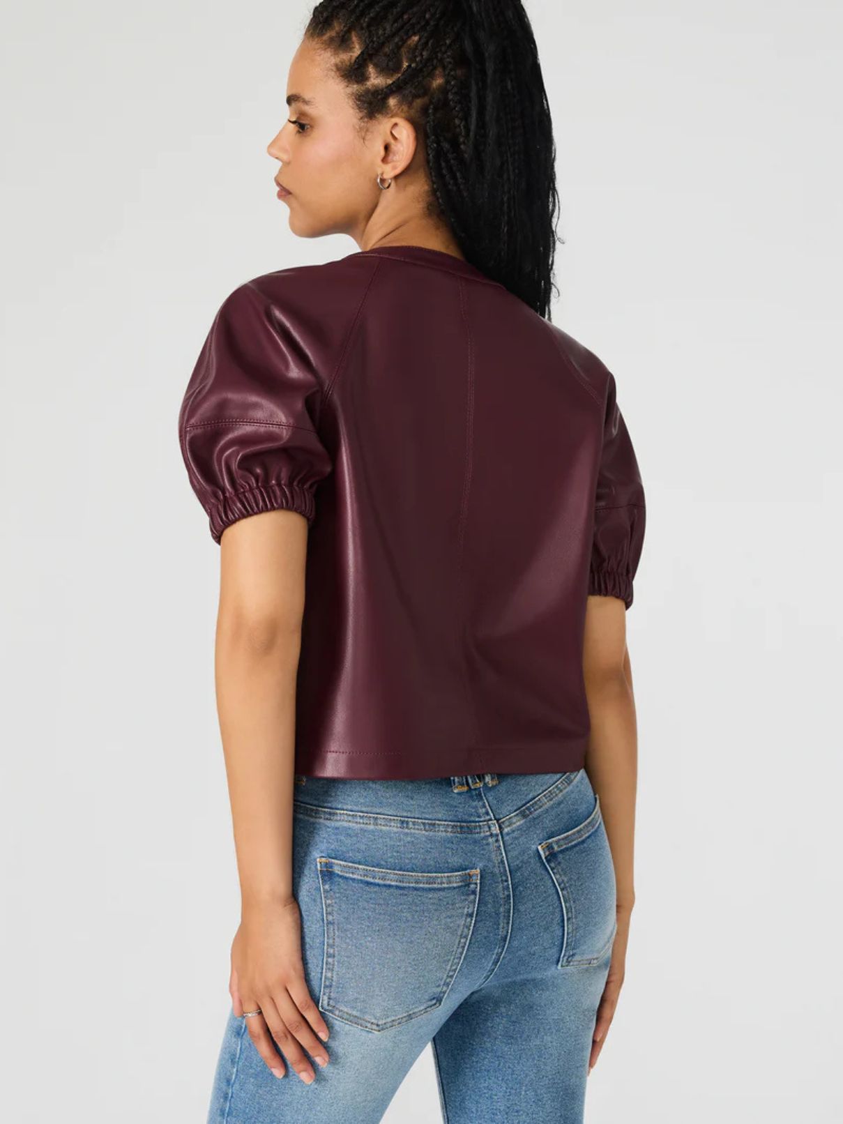 BB Dakota by Steve Madden Roxanne Top in Wine