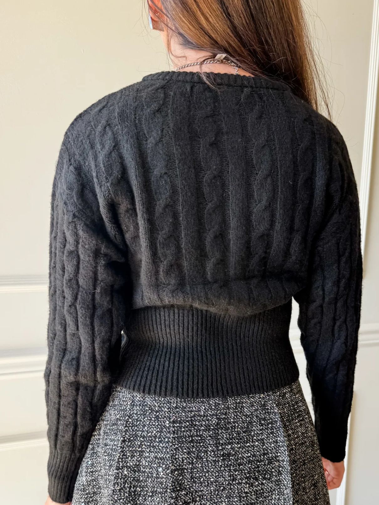 BB Dakota by Steve Madden Saidee Cardigan in Black