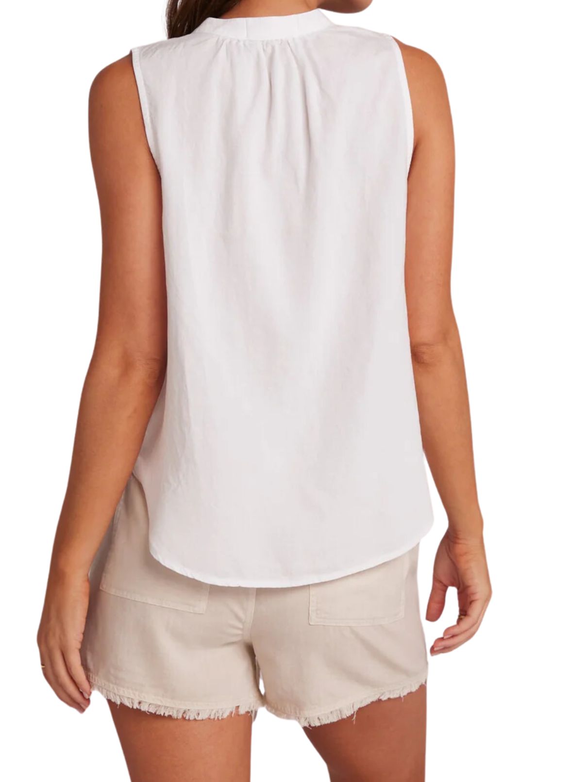 Bella Dahl Sleeveless Top in White