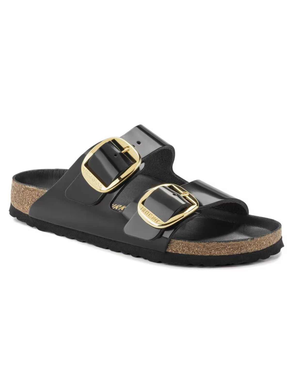 Birkenstock Arizona Big Buckle High Shine with Gold Buckle