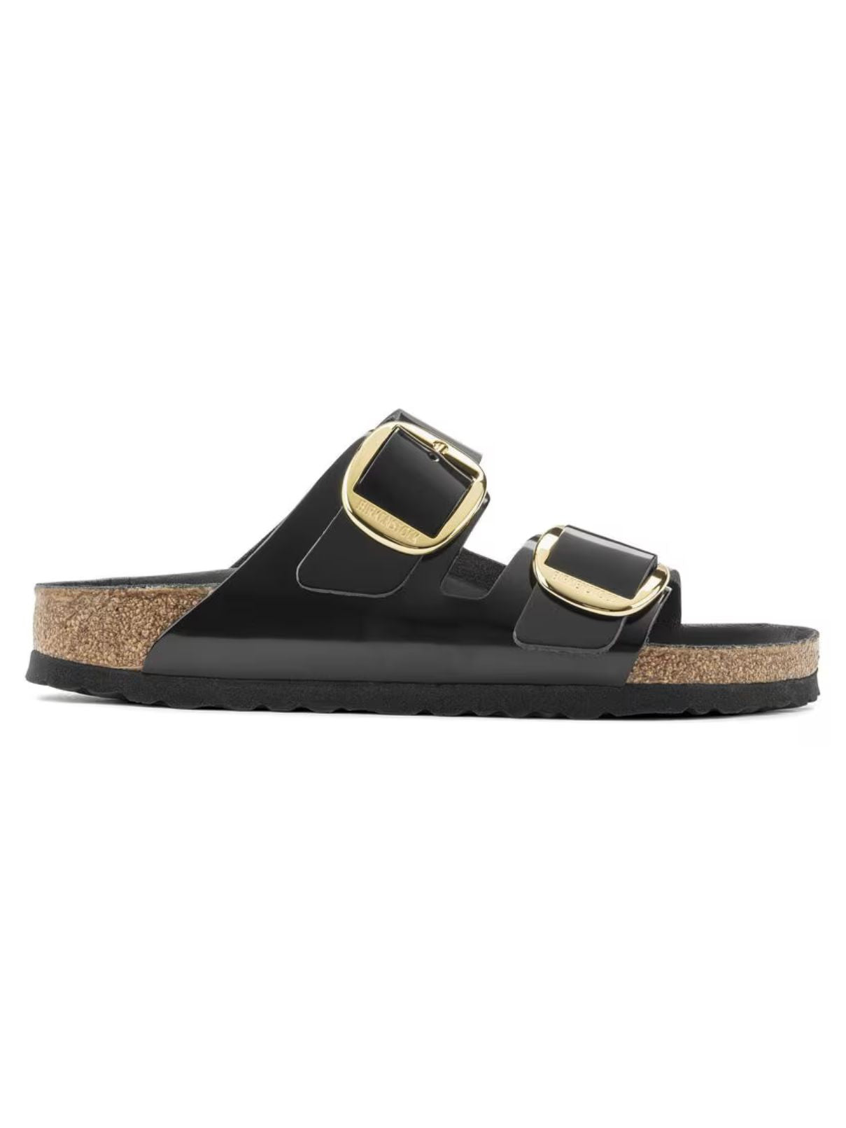 Birkenstock Arizona Big Buckle High Shine with Gold Buckle
