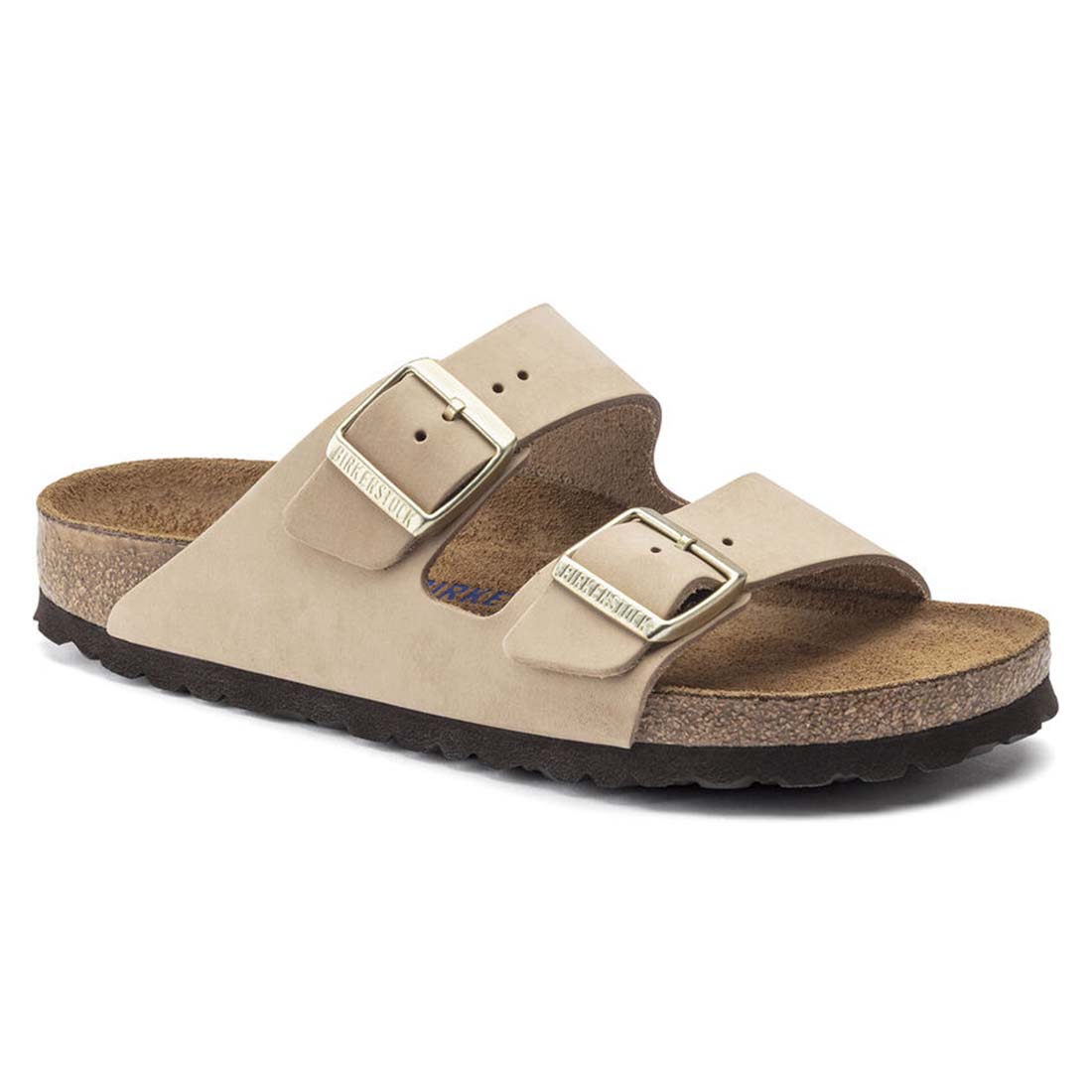 Birkenstock Arizona SFB Nubuck in Sandcastle