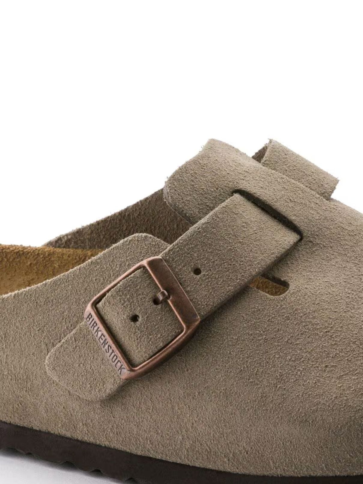 Birkenstock Boston SFB in Tuape Suede