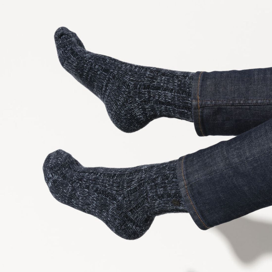 Birkenstock Cotton Twist Sock in Black