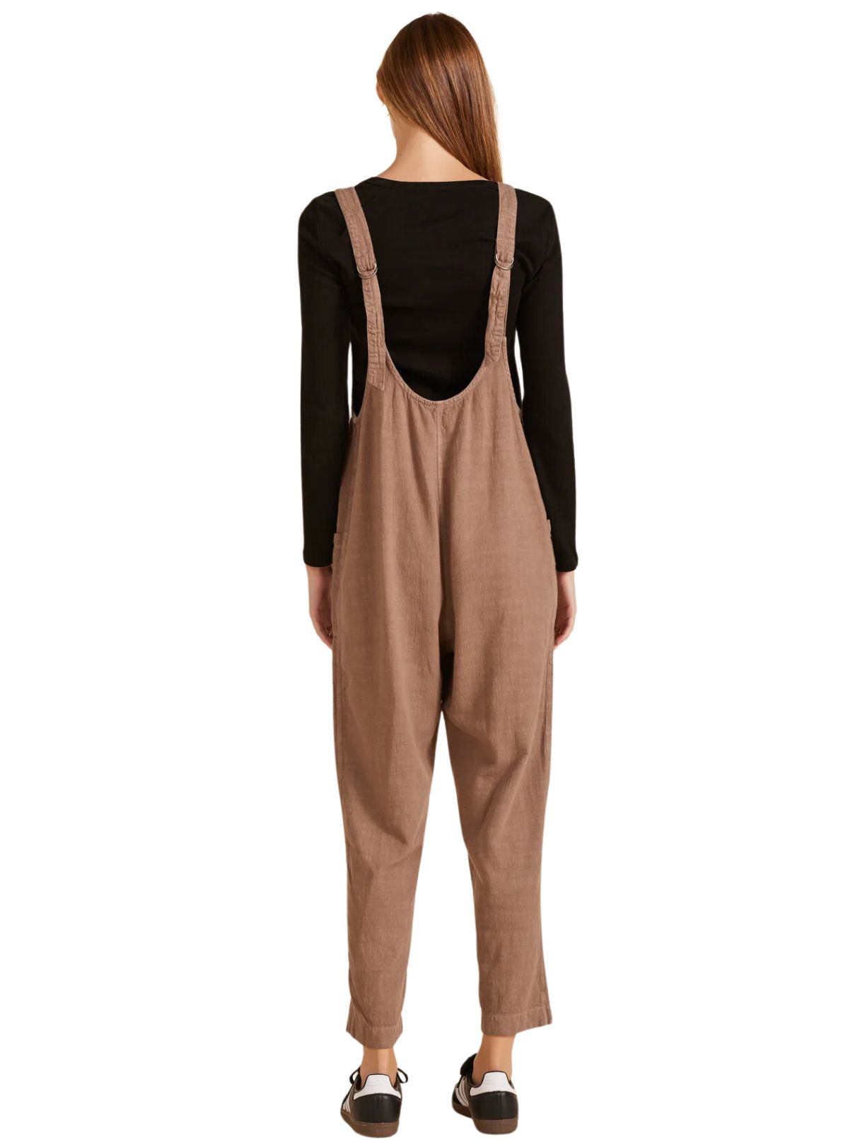 Bobi LA Overall Pockets in Hazelnut