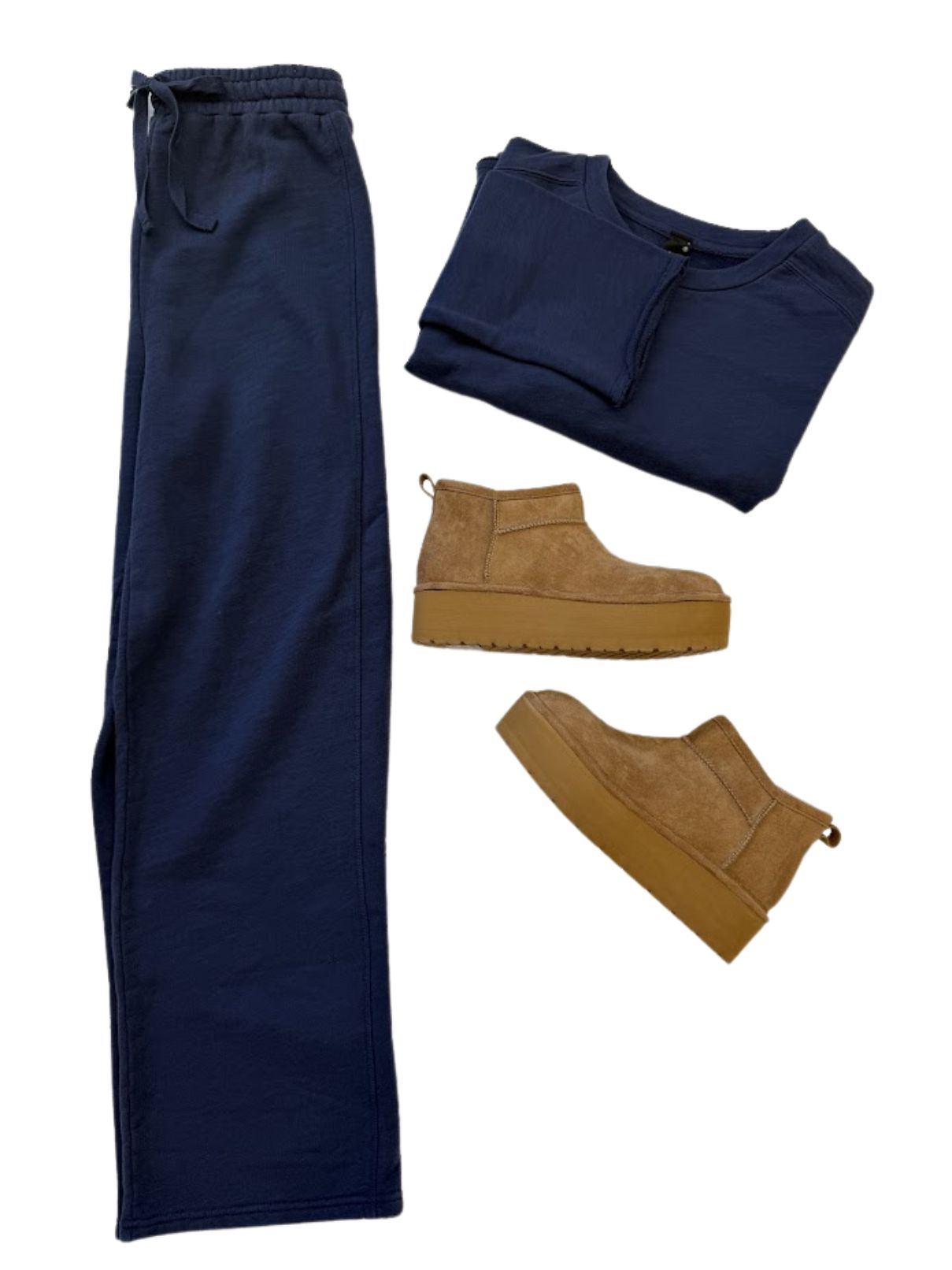 Bobi LA Straight Sweatpant in Seaside