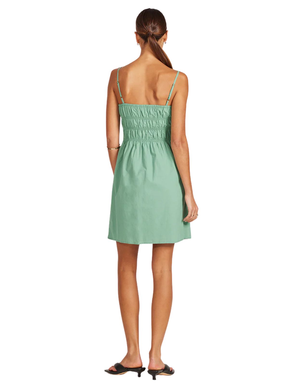 Bobi Mia Cami Mini Dress in Vine