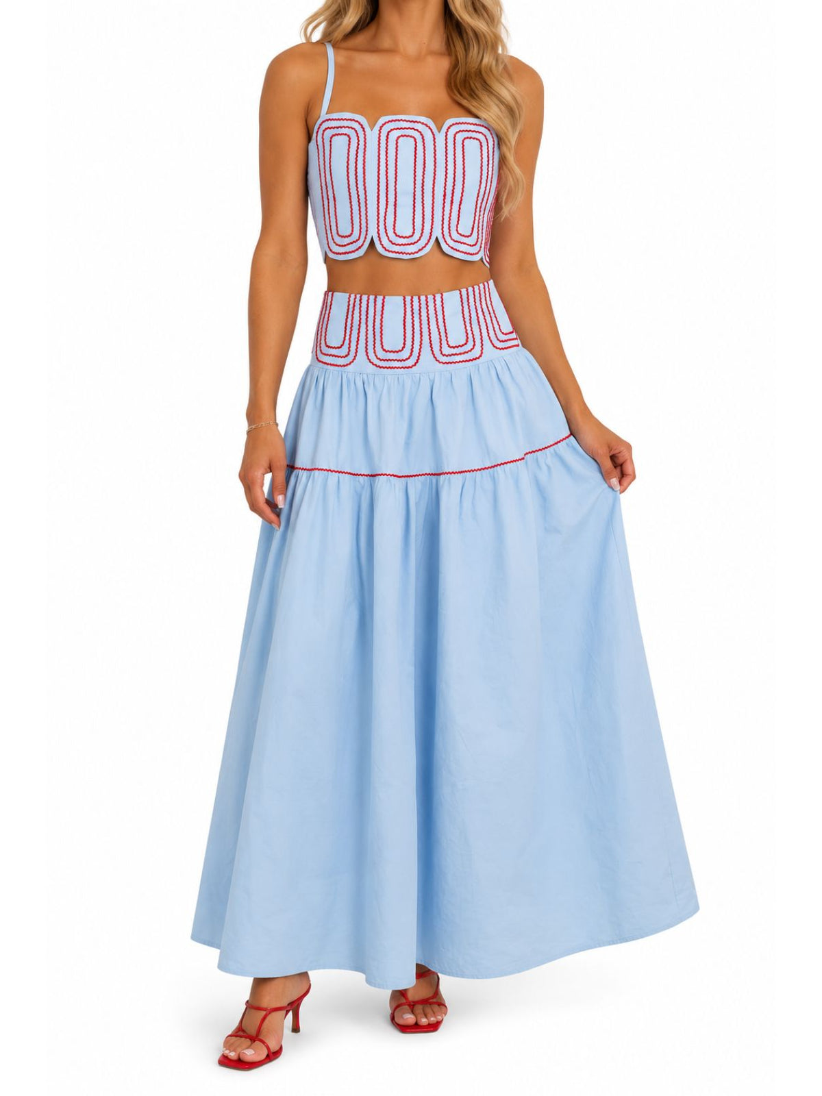 Boulevard Bound Set – Blue & Red