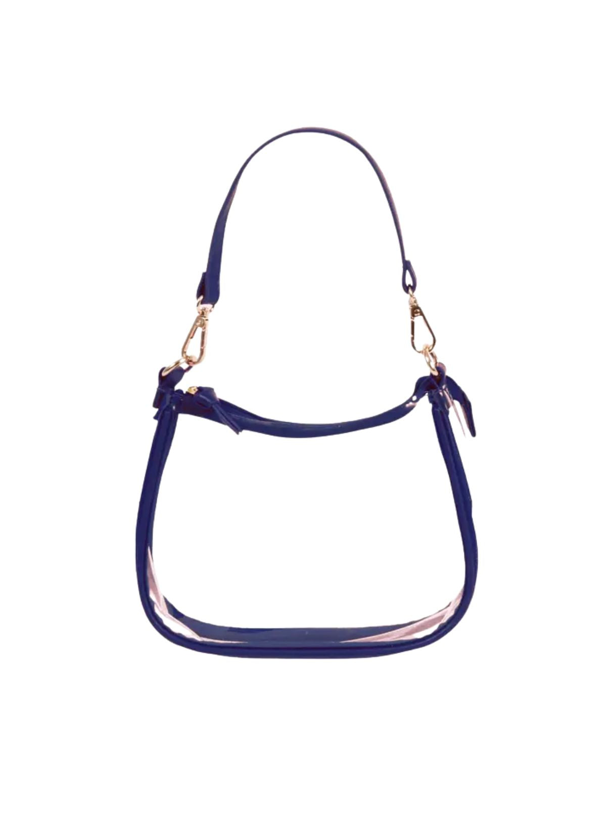 Clara Clear Purse Navy