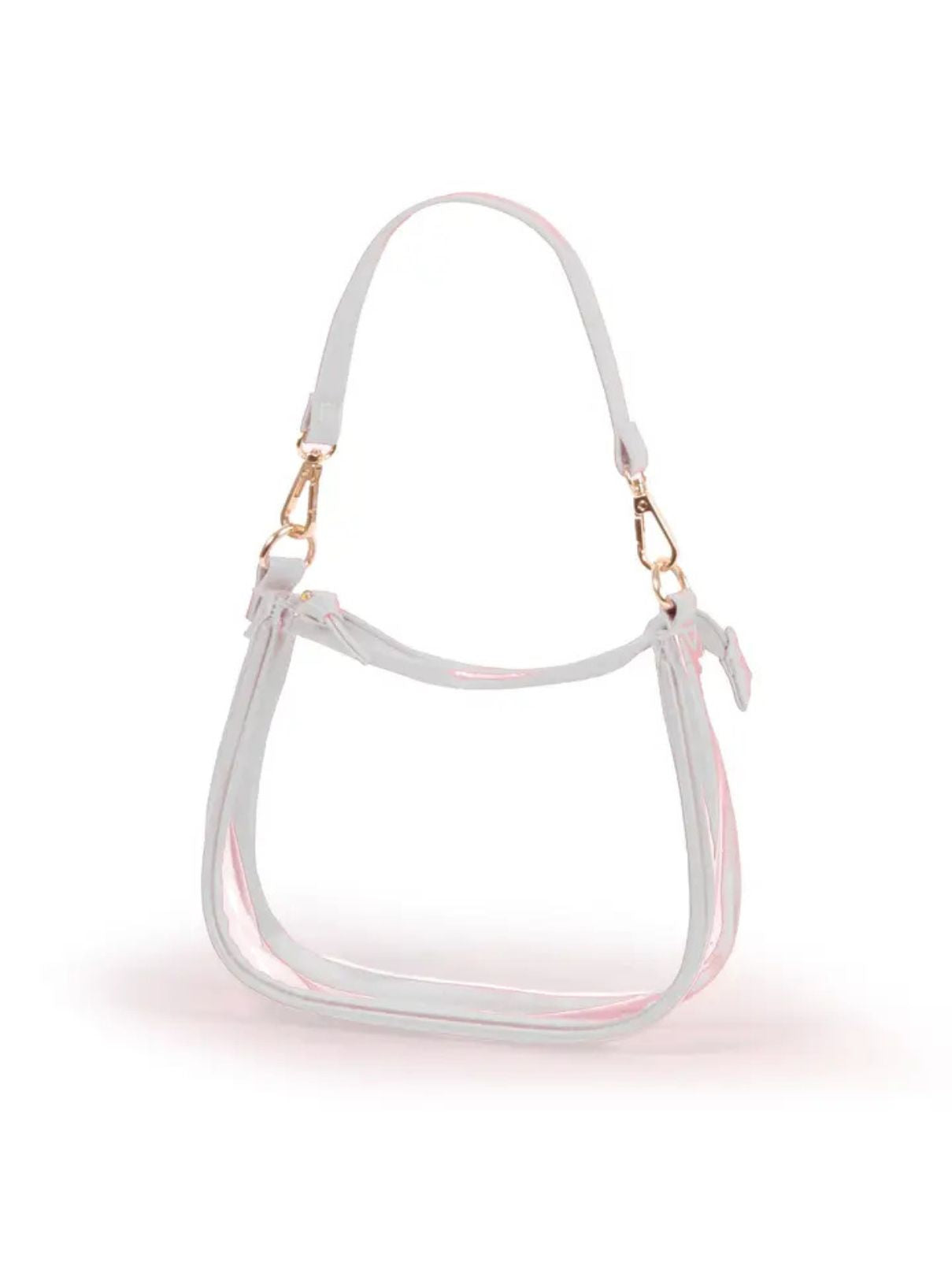 Clara Clear Purse White