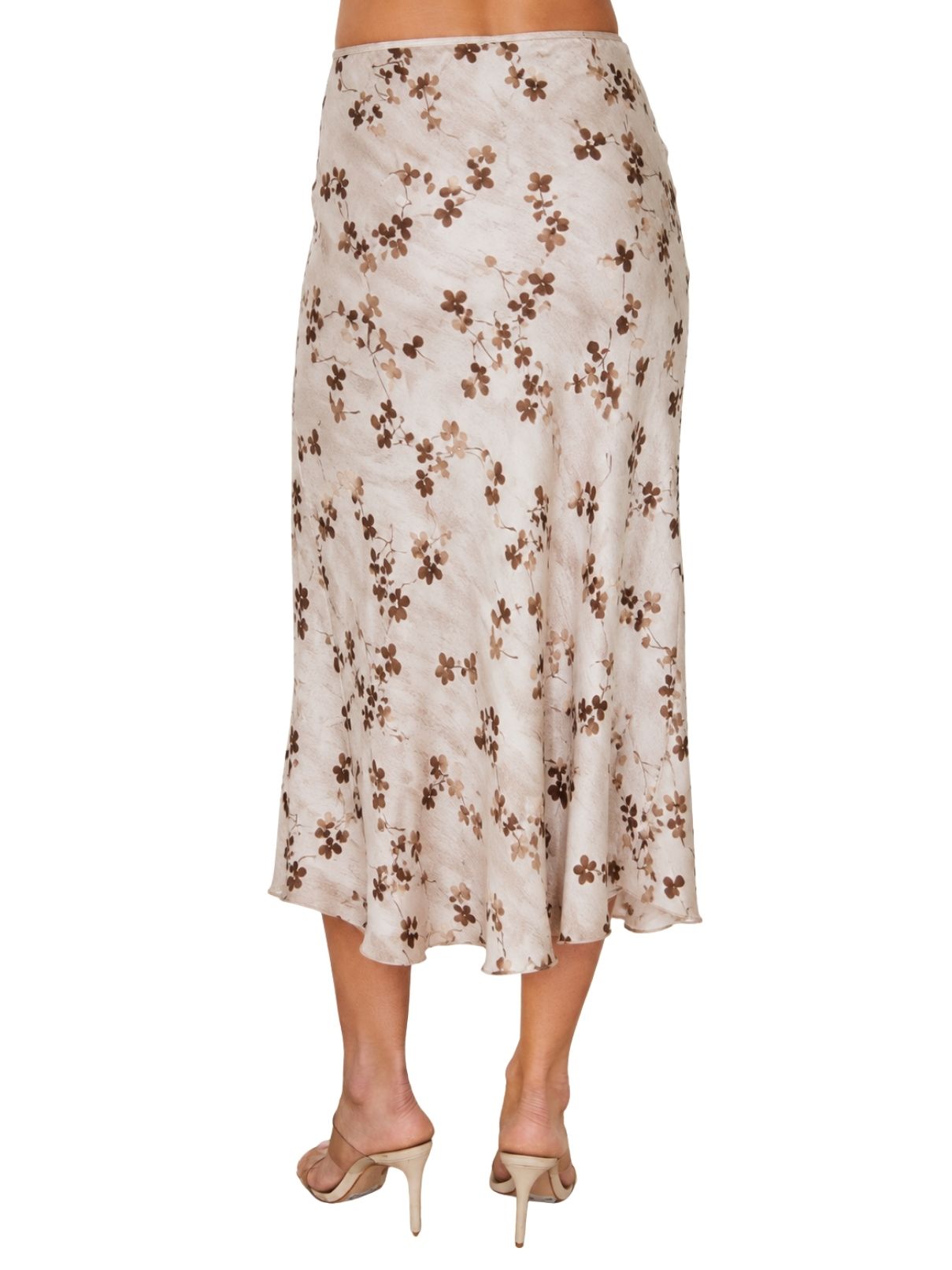 Cotton Island Clover Floral Maxi Skirt