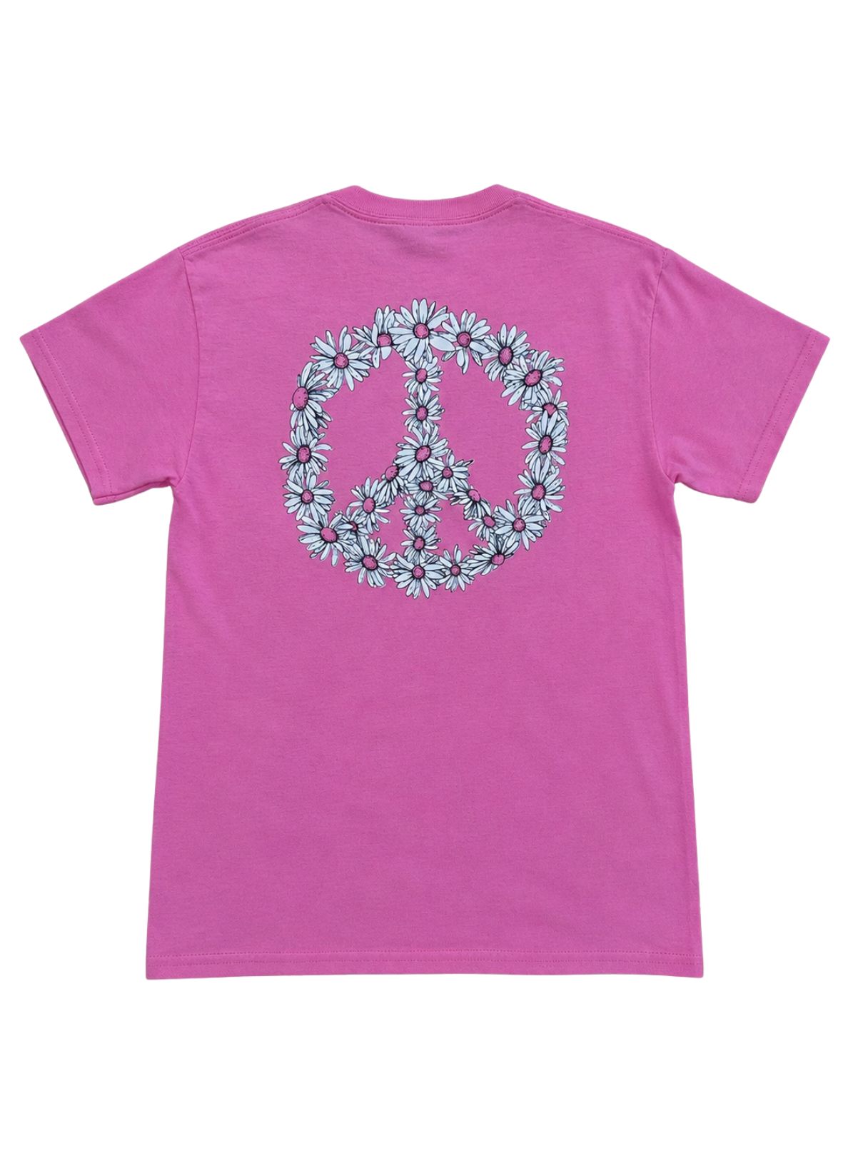 Cotton Island Daisy Tee in Barbie