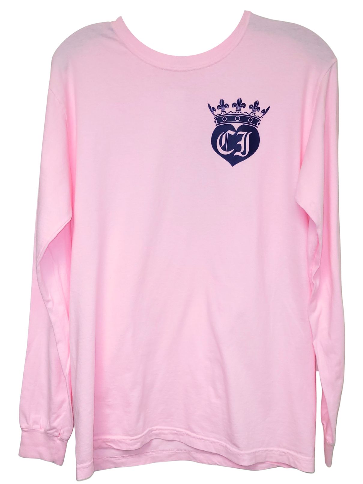 Cotton Island L/S Blossom Comfort Colors with Navy/White