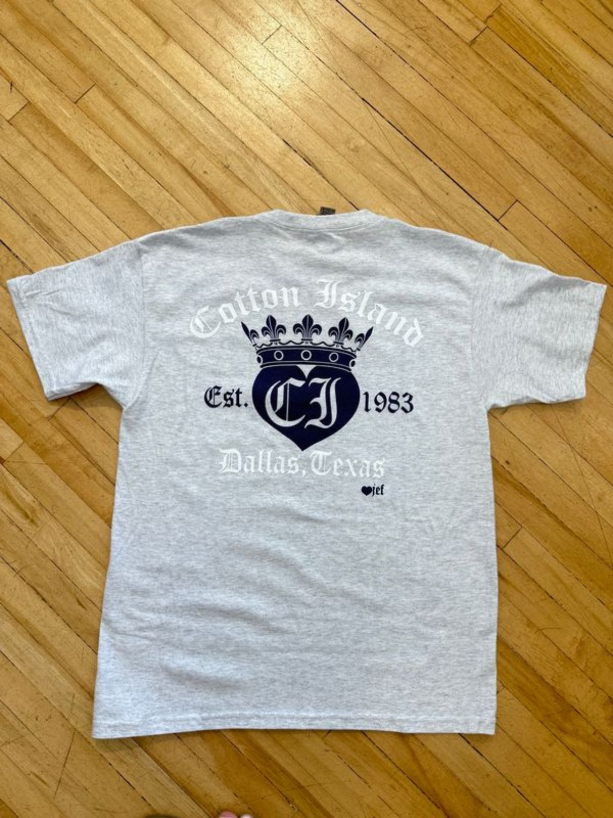 Cotton Island S/S Ash Navy/White
