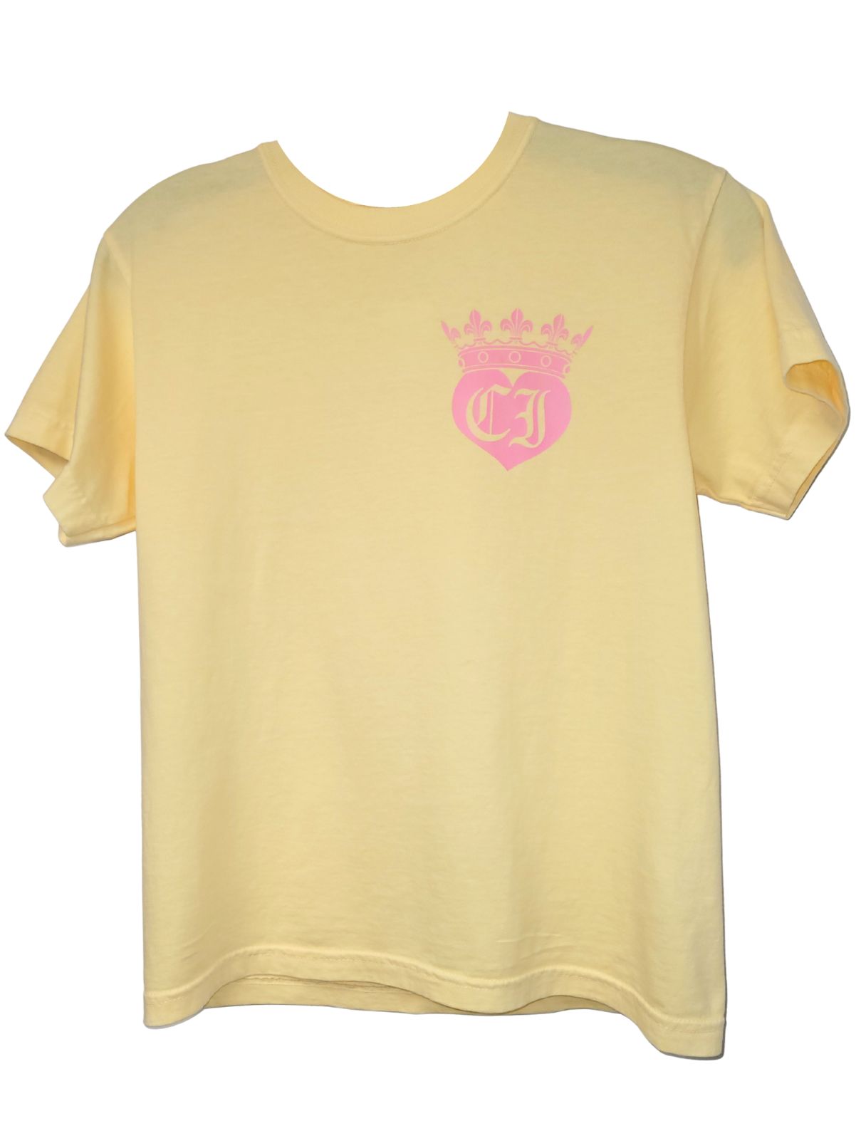 Cotton Island S/S Butter Comfort Colors with Pink/Coral