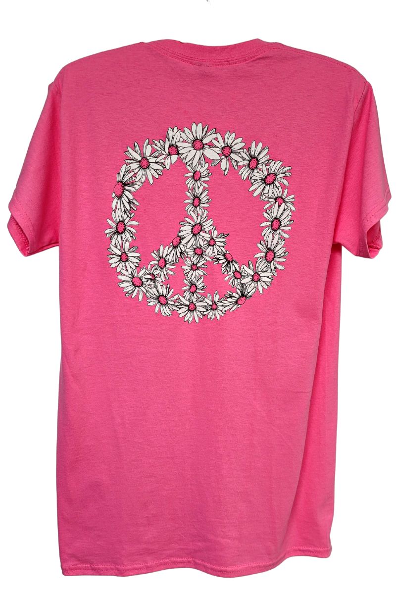 Cotton Island S/S Daisy Tee in Barbie