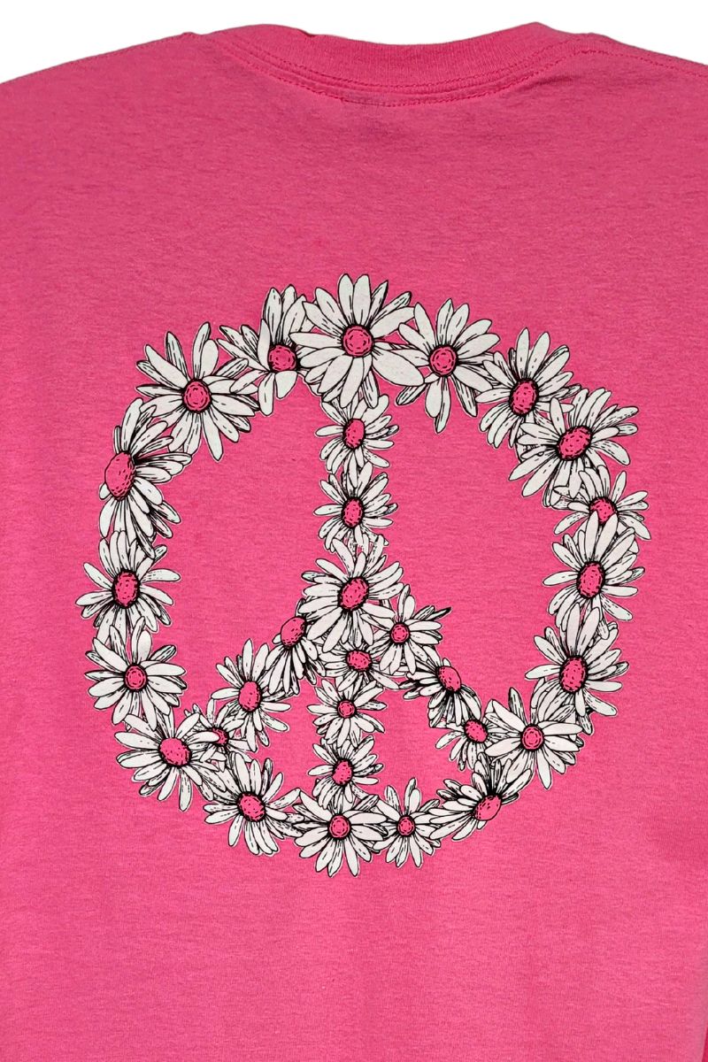 Cotton Island S/S Daisy Tee in Barbie