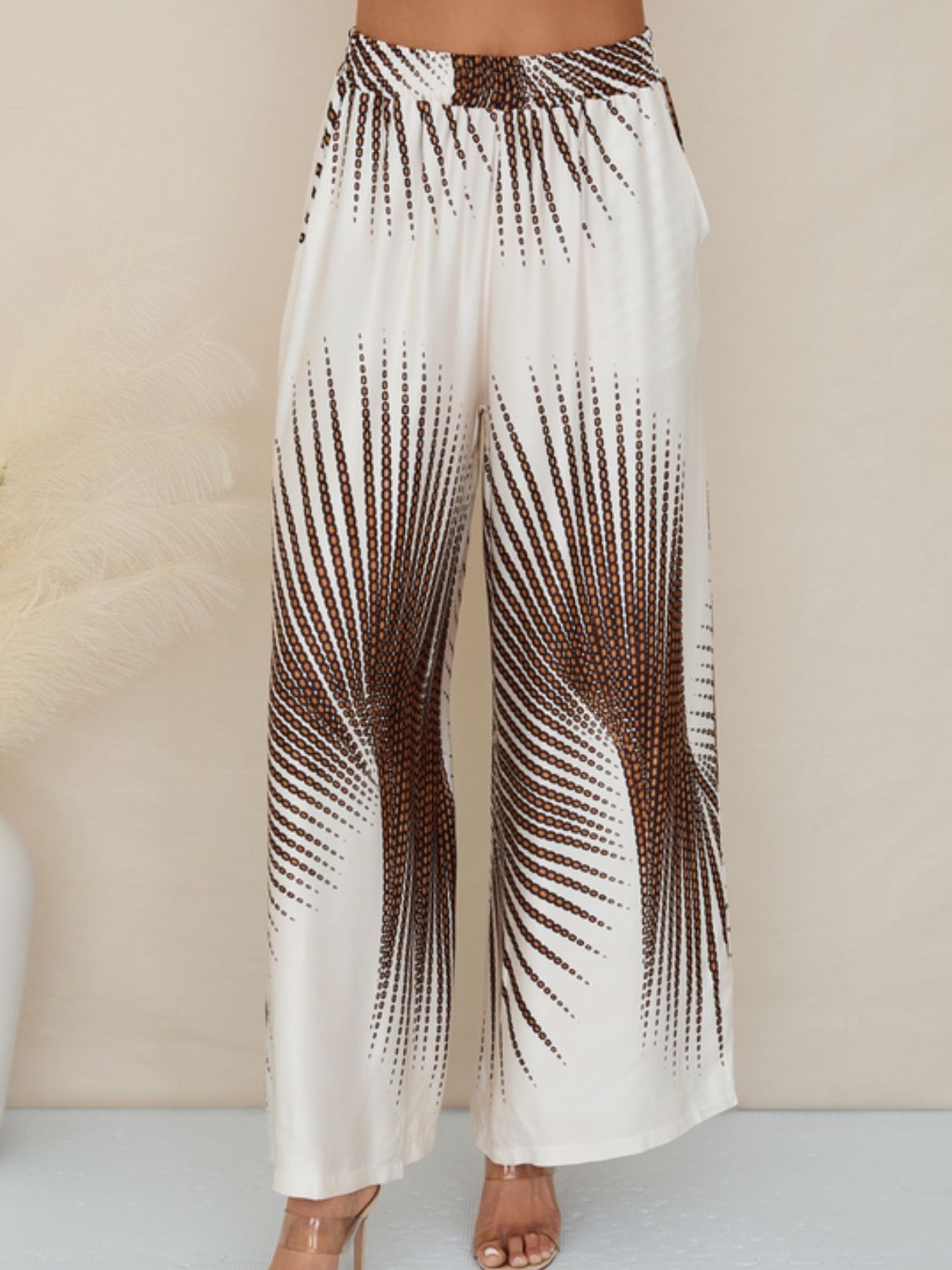 Cotton Island Sunburst Pant in Camel