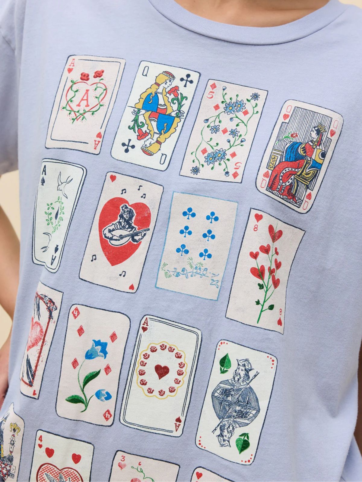 DAYDREAMER Cards For DreamersTee in Lavender Sky