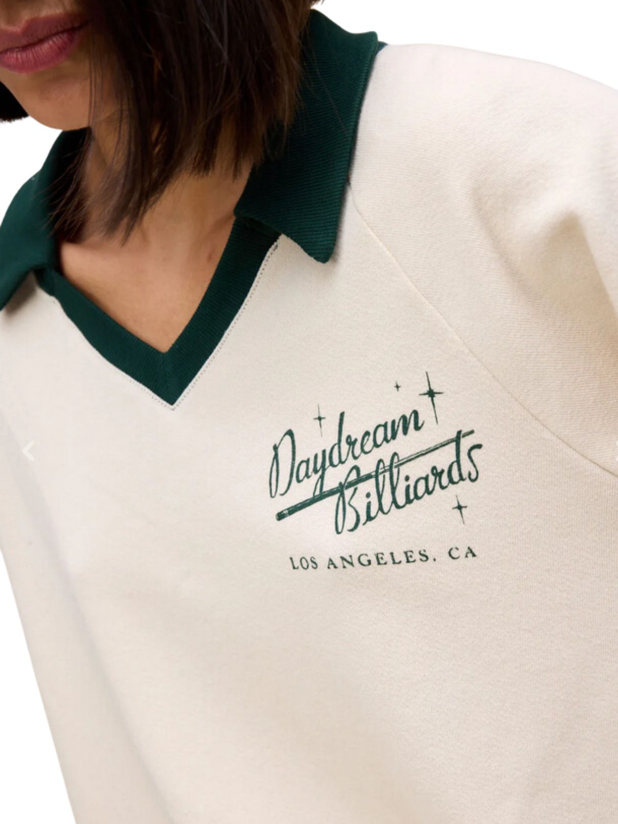 DAYDREAMER That's Your Cue Polo Sweatshirt