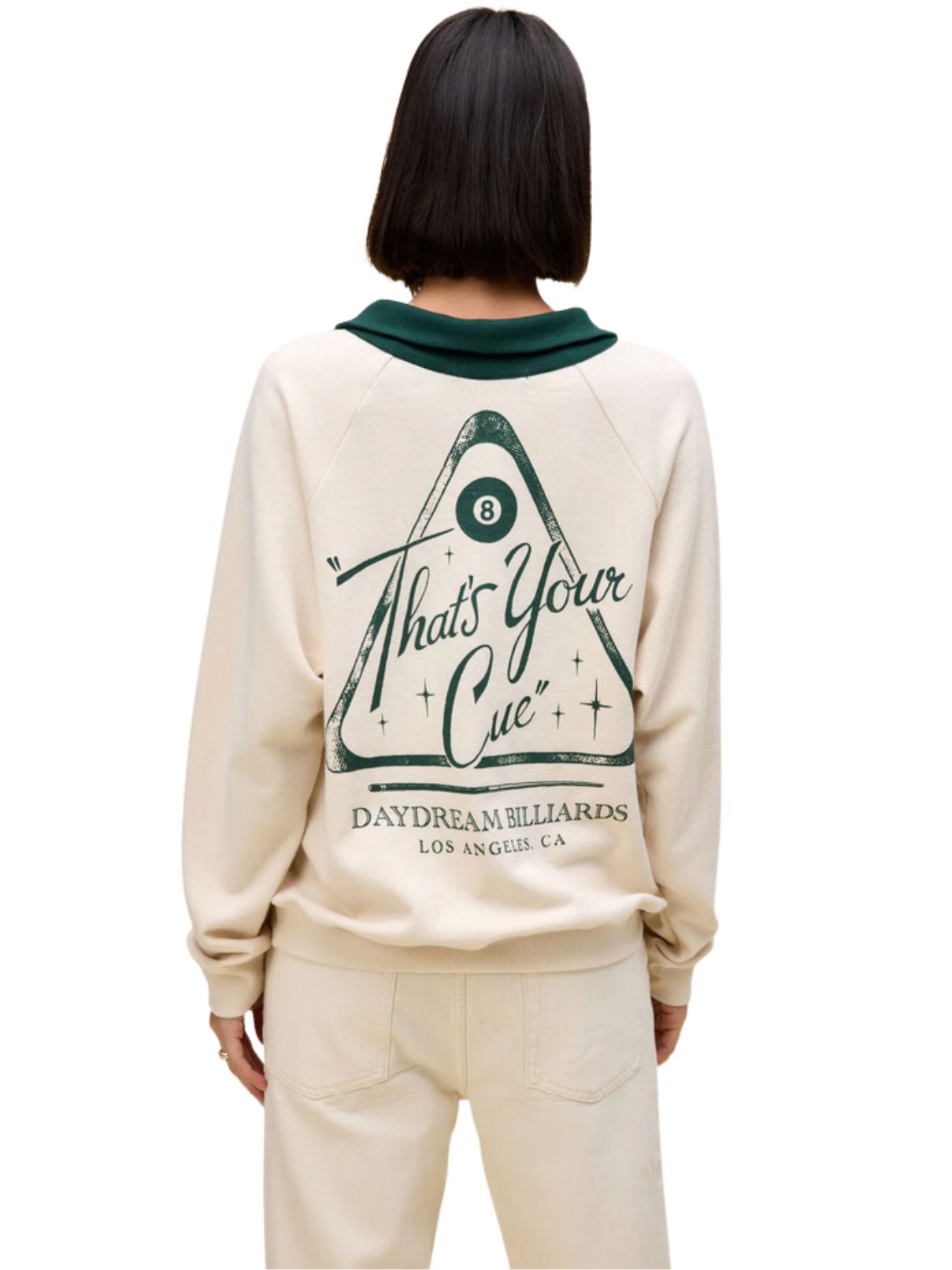 DAYDREAMER That's Your Cue Polo Sweatshirt