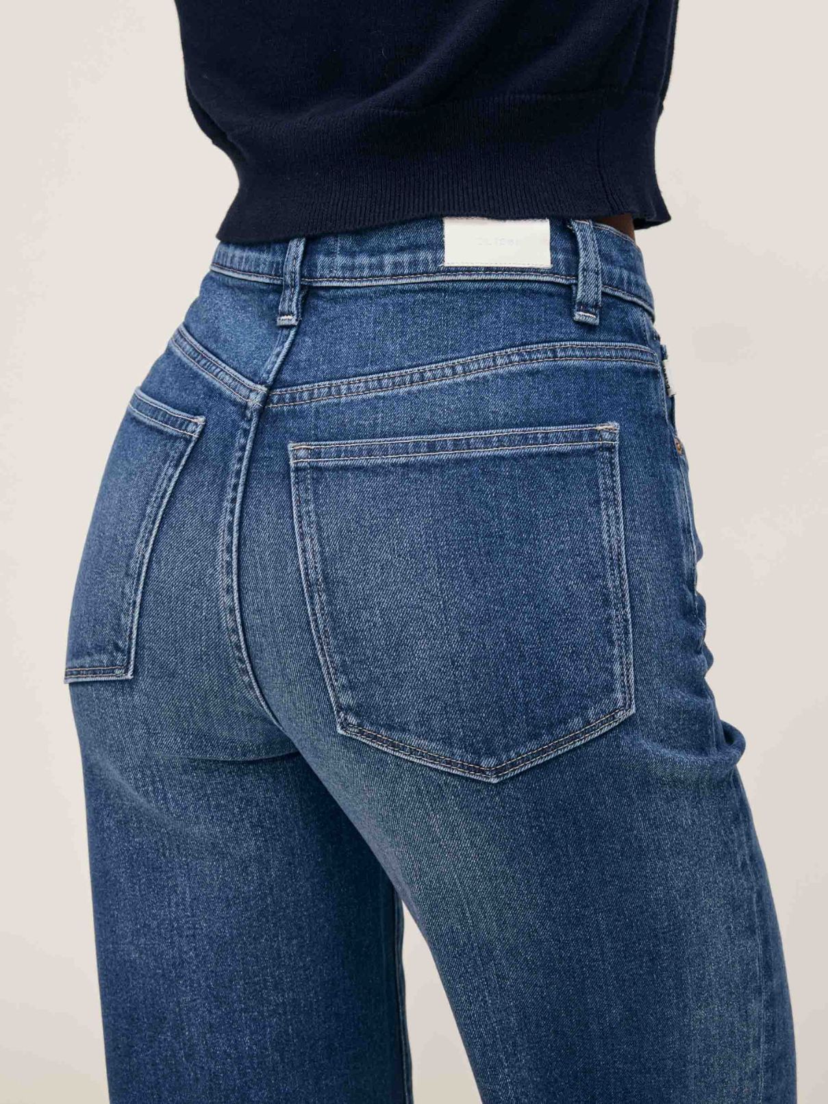 DL 1961 Denim Karmine Refined Wide Leg in Clearwater