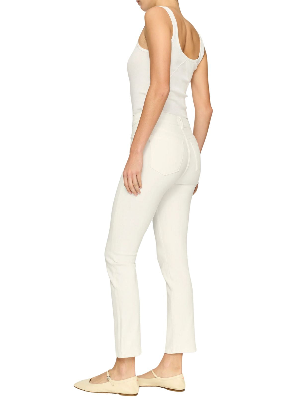 DL 1961 Denim Mara Straight Jean in White