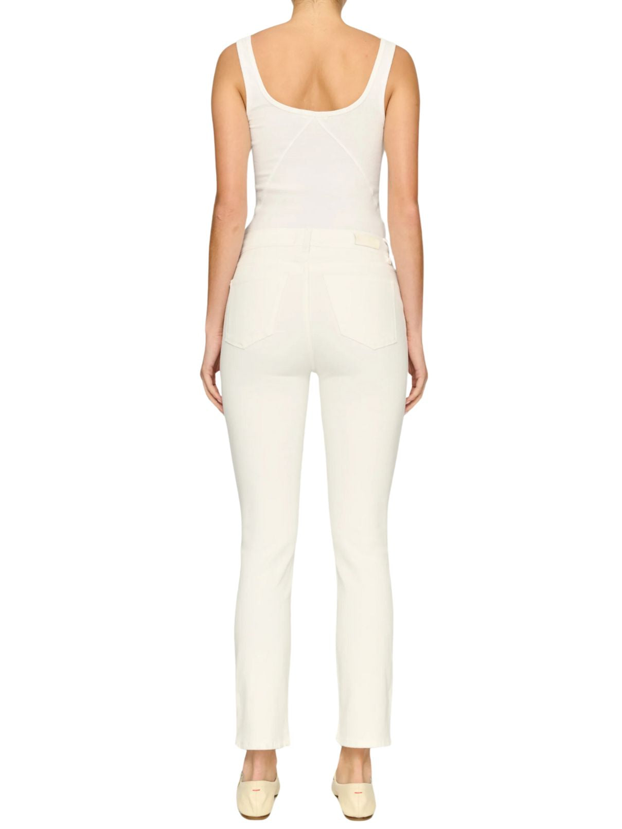 DL 1961 Denim Mara Straight Jean in White
