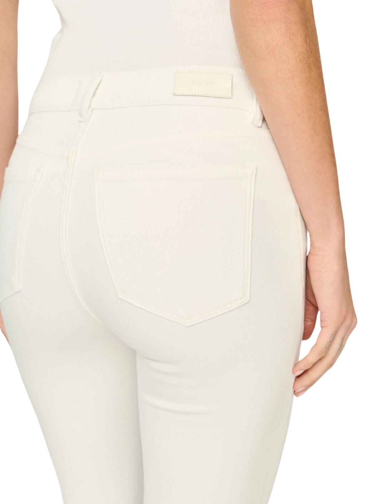 DL 1961 Denim Mara Straight Jean in White