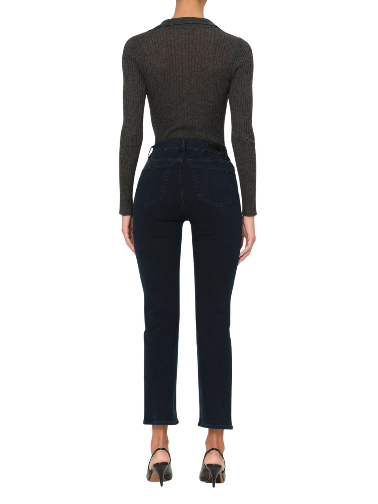 DL 1961 Mara Straight Mid Rise 31" in Flatiron