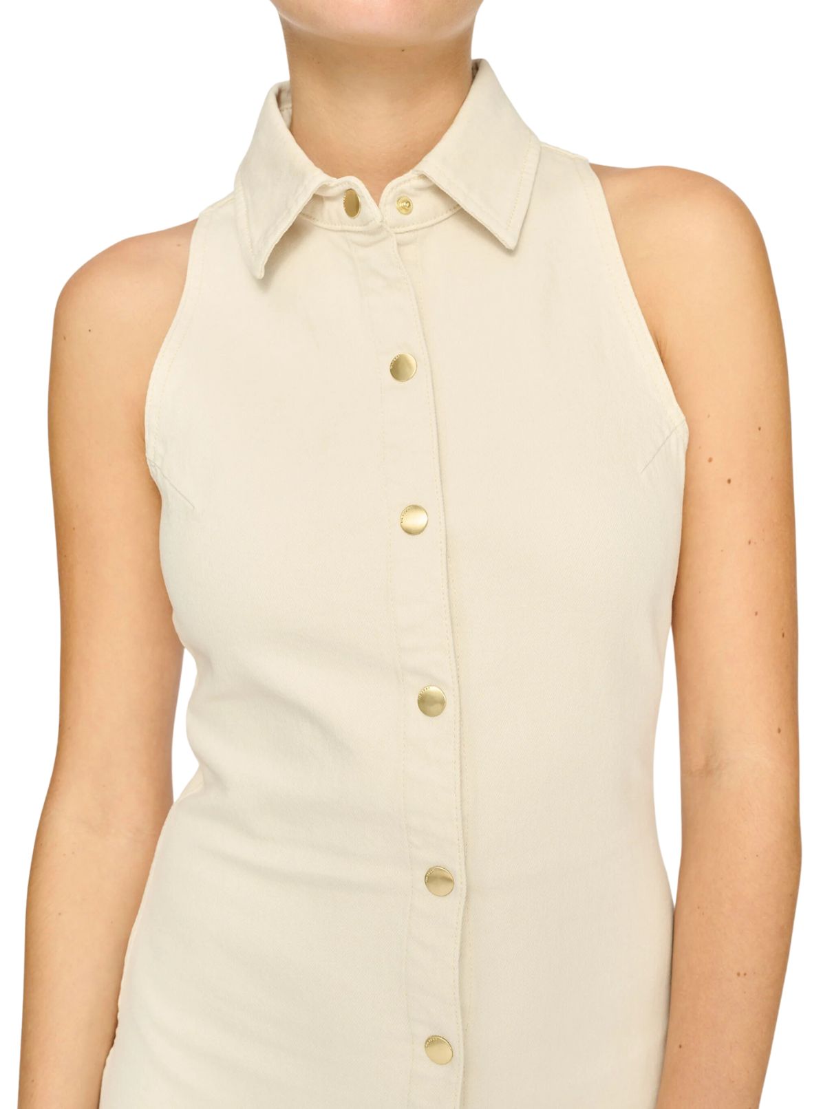 DL 1962 Payton Mini Dress in Flax