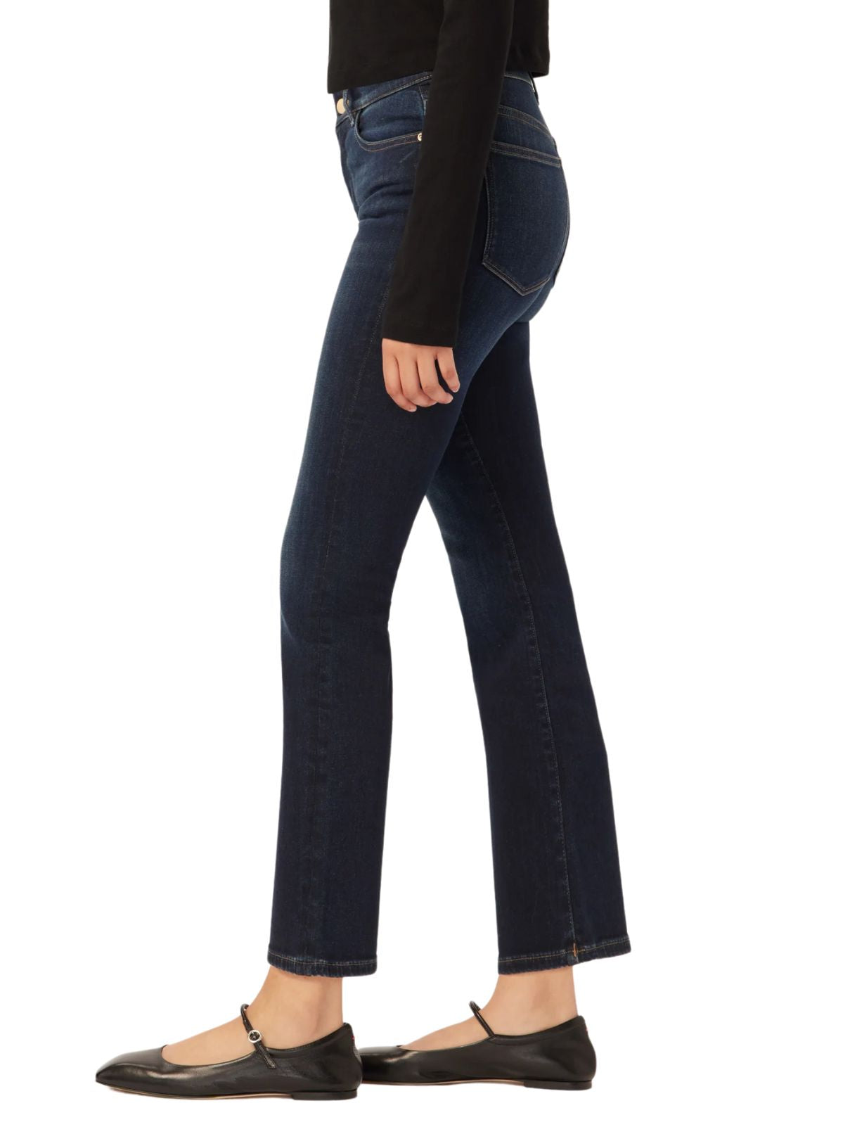 DL1961 Bridget High Rise Crop Boot in Thunderbird
