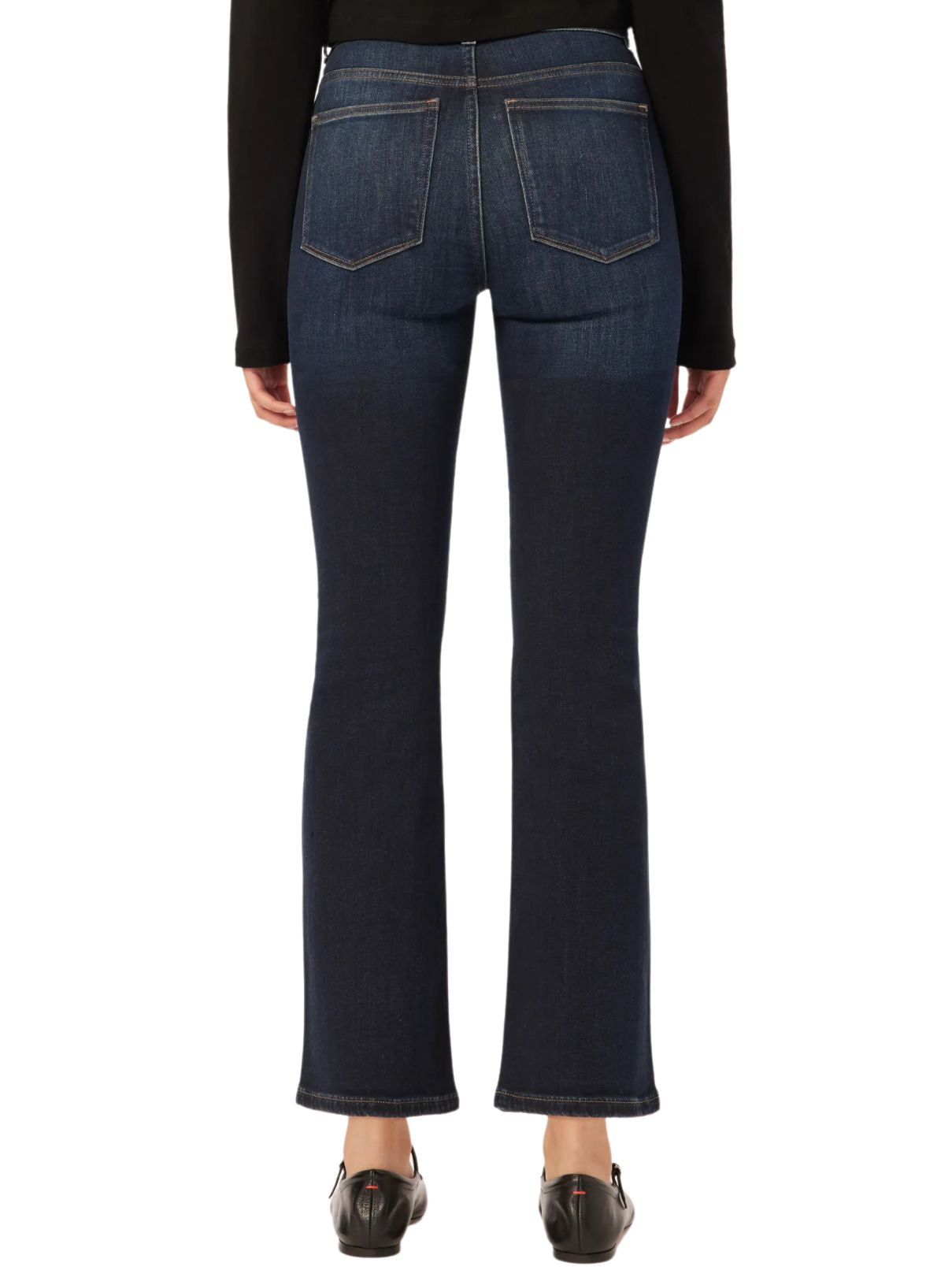 DL1961 Bridget High Rise Crop Boot in Thunderbird